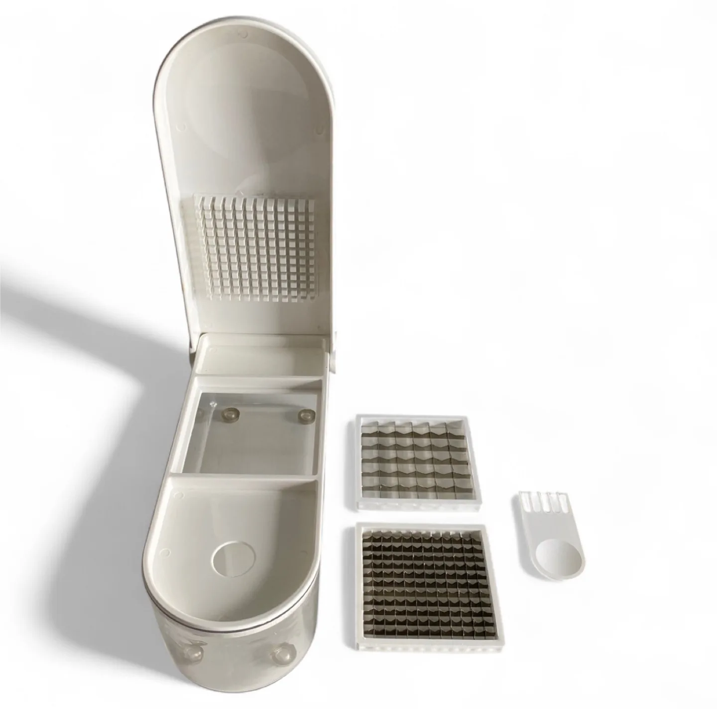 Vegetable Chopper with Interchangeable Blades thumbnail