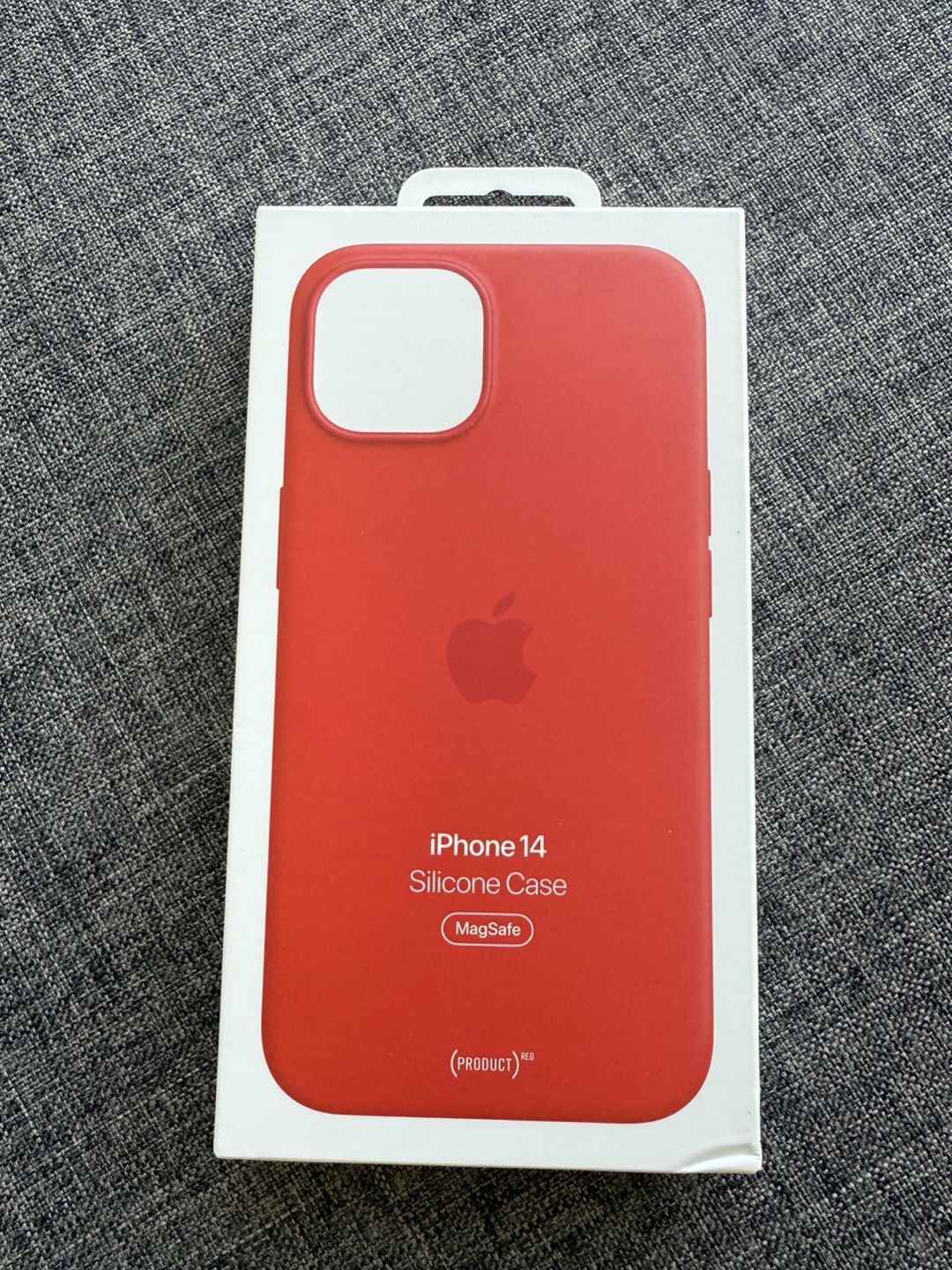 [New] iPhone 14 Silicone Case with MagSafe - Red
