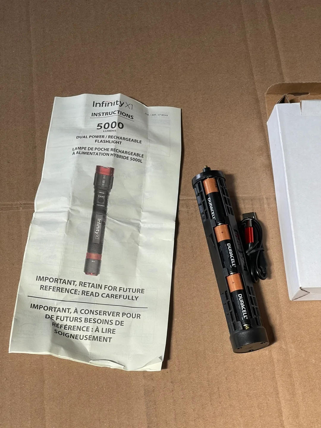 Infinity X5000 Rechargeable Flashlight thumbnail