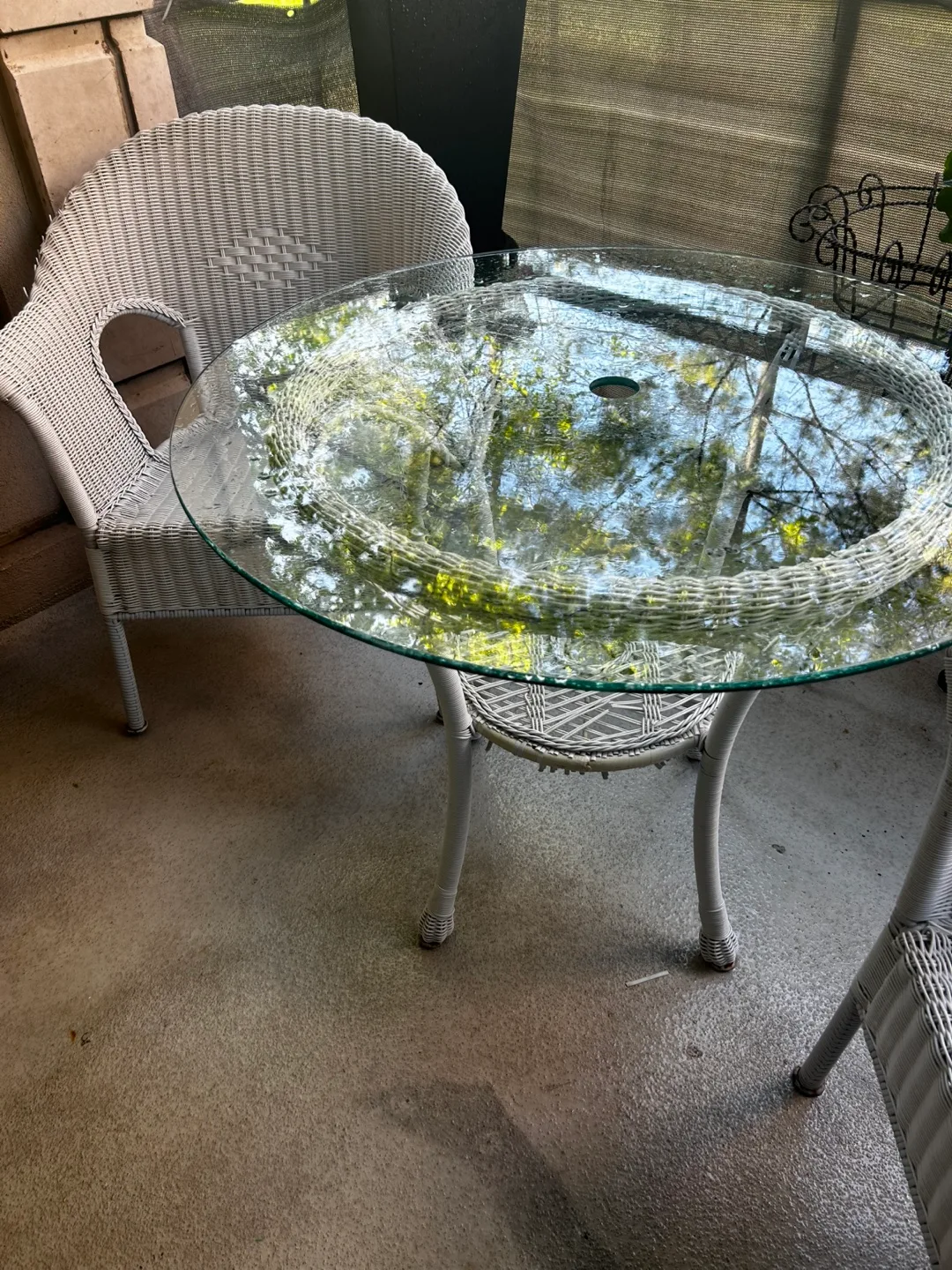 Patio set wicker image indicator(4)