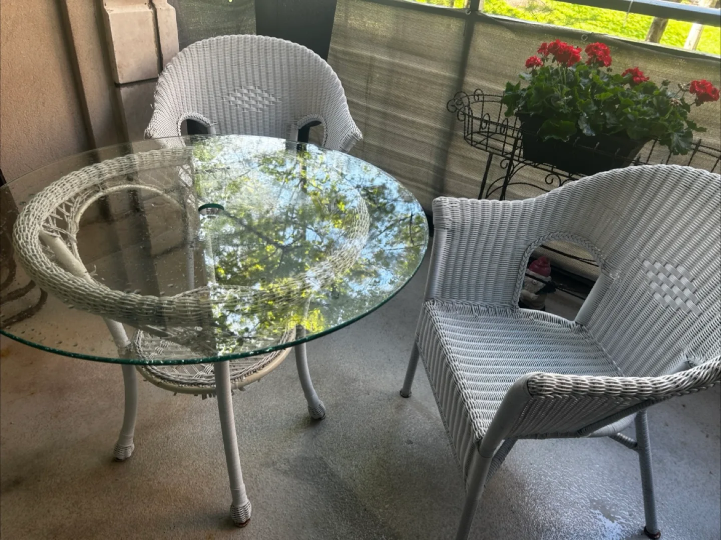 Patio set wicker image indicator(6)