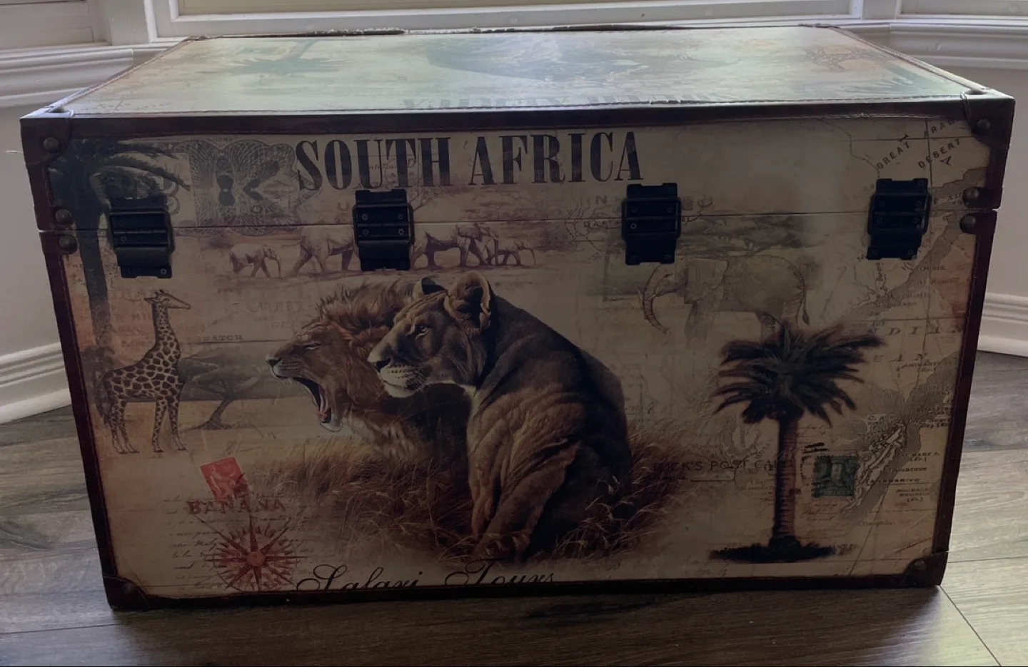 🏒Safari Decor Trunk - South Africa Theme image indicator(3)