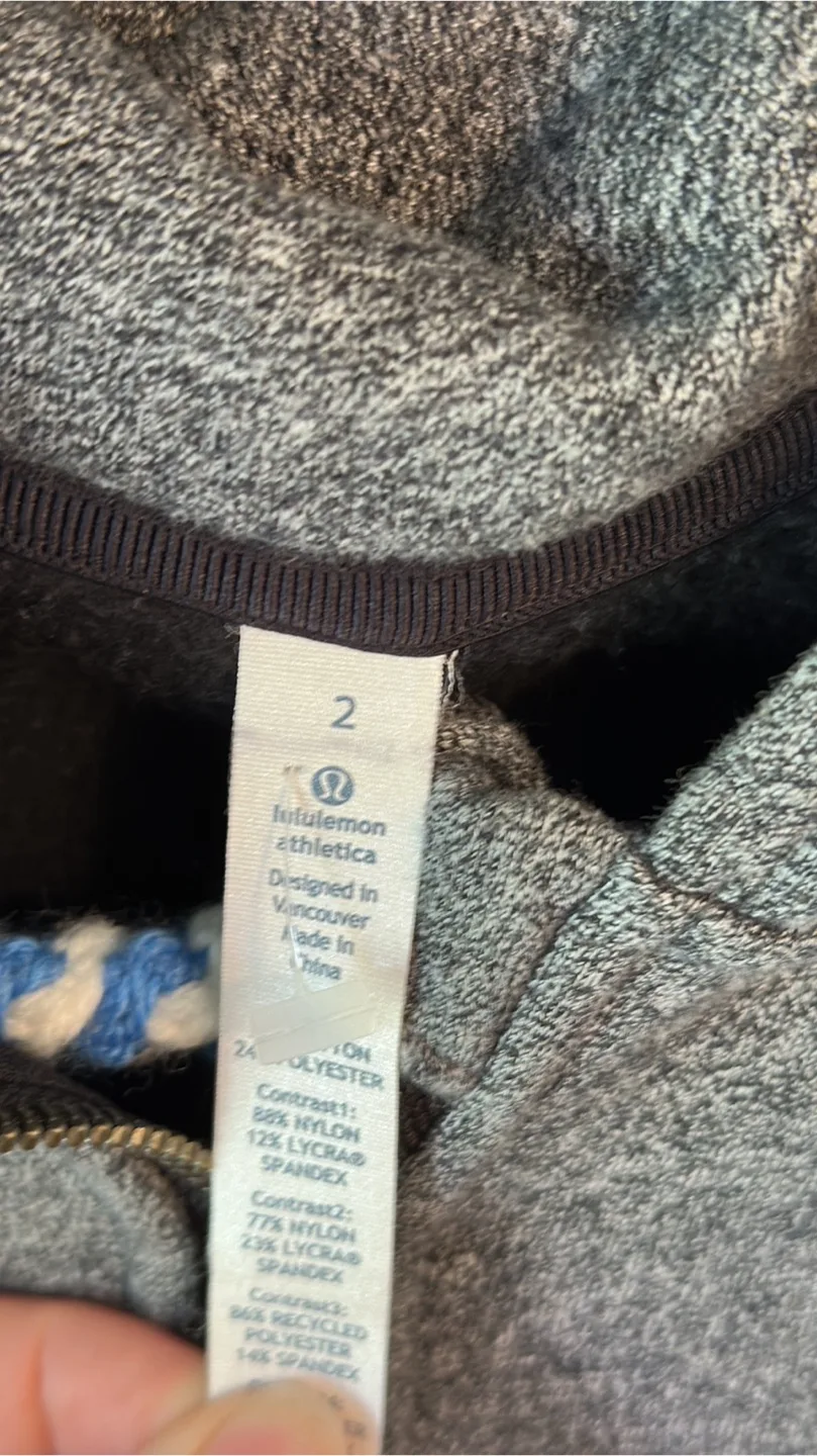 Lululemon Grey Long & Short It Jacket image indicator(3)