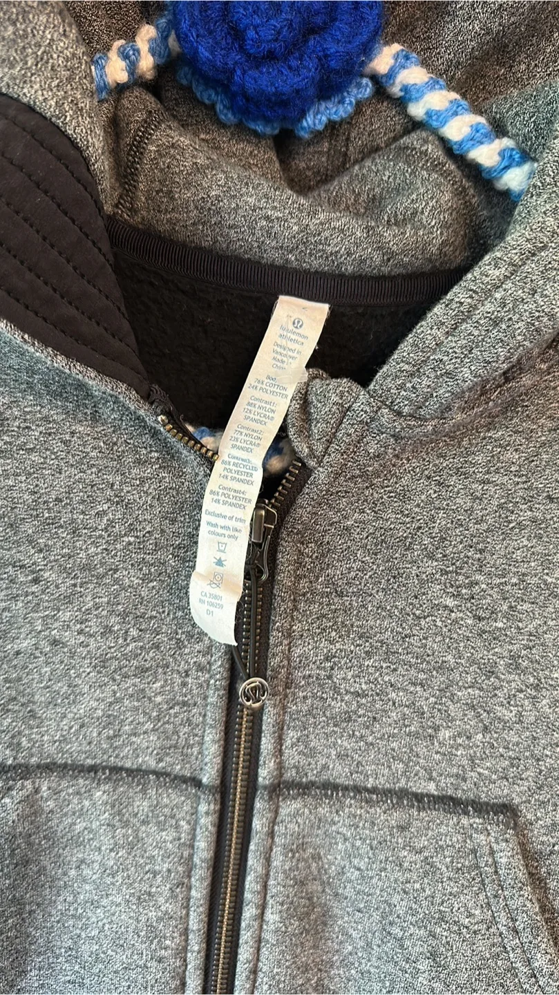 Lululemon Grey Long & Short It Jacket image indicator(2)