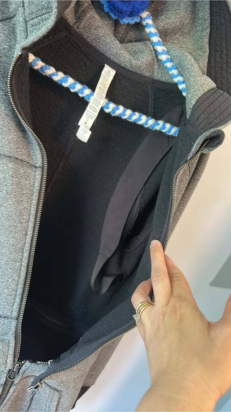 Lululemon Grey Long & Short It Jacket image indicator(5)