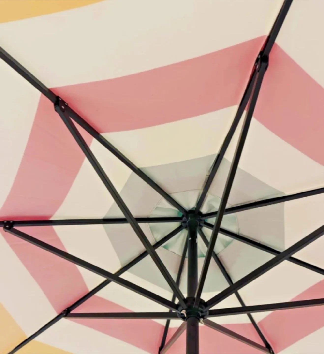 The Hudson’s Bay outdoor umbrella stripes 9ft outdoor market image indicator(9)