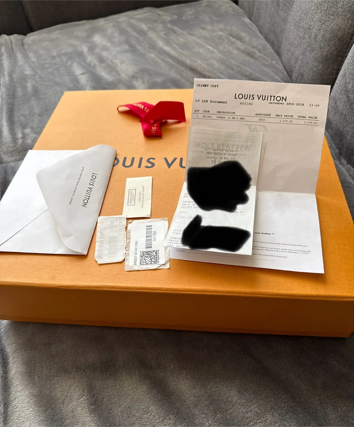 Authentic Louis Vuitton Speedy 30 Damier Ebene Handbag image indicator(10)