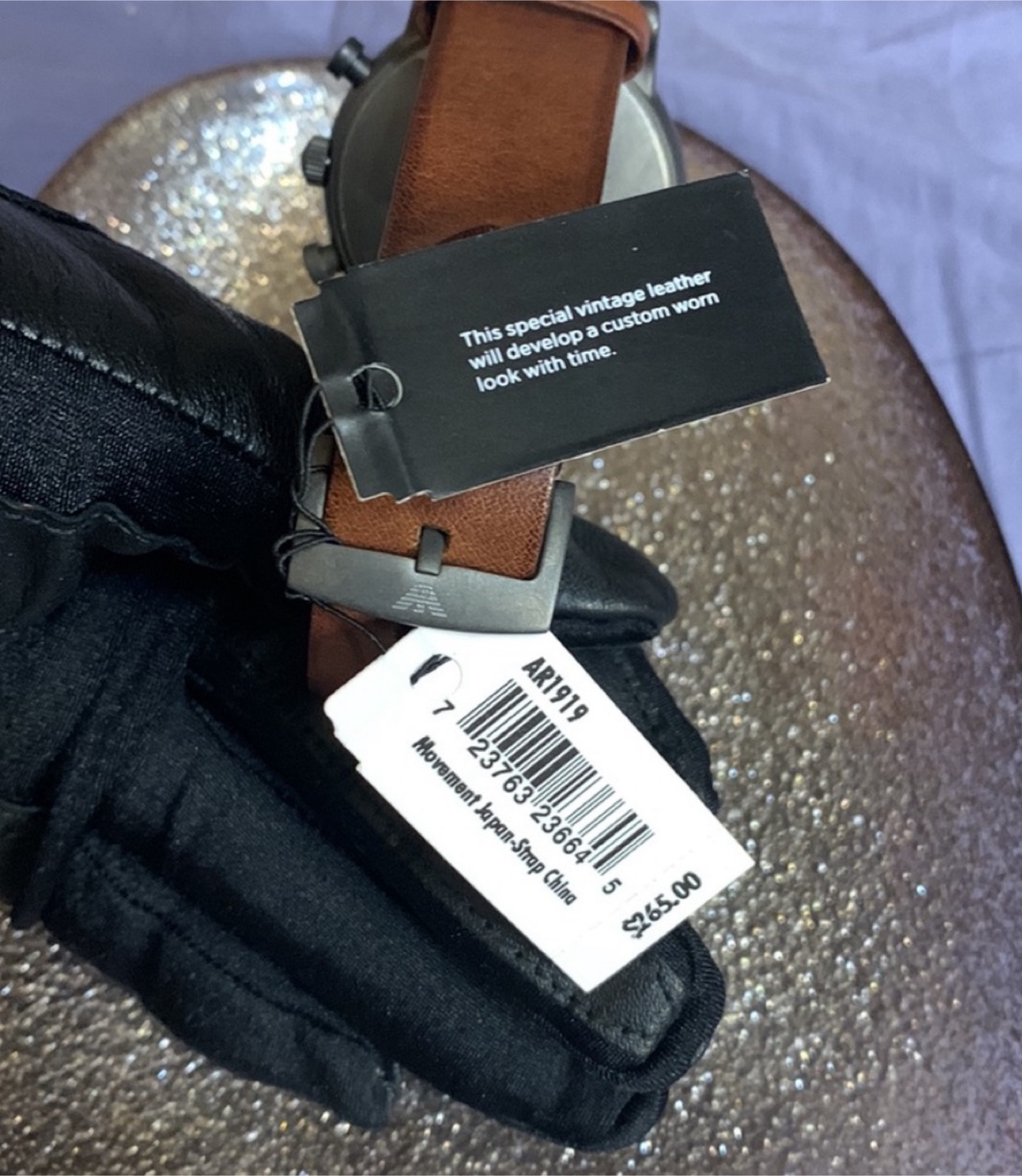 Emporio Armani Men's Leather Watch - photo 5