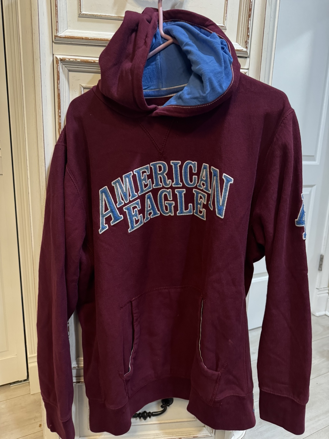 American Eagle Maroon  Hoodie