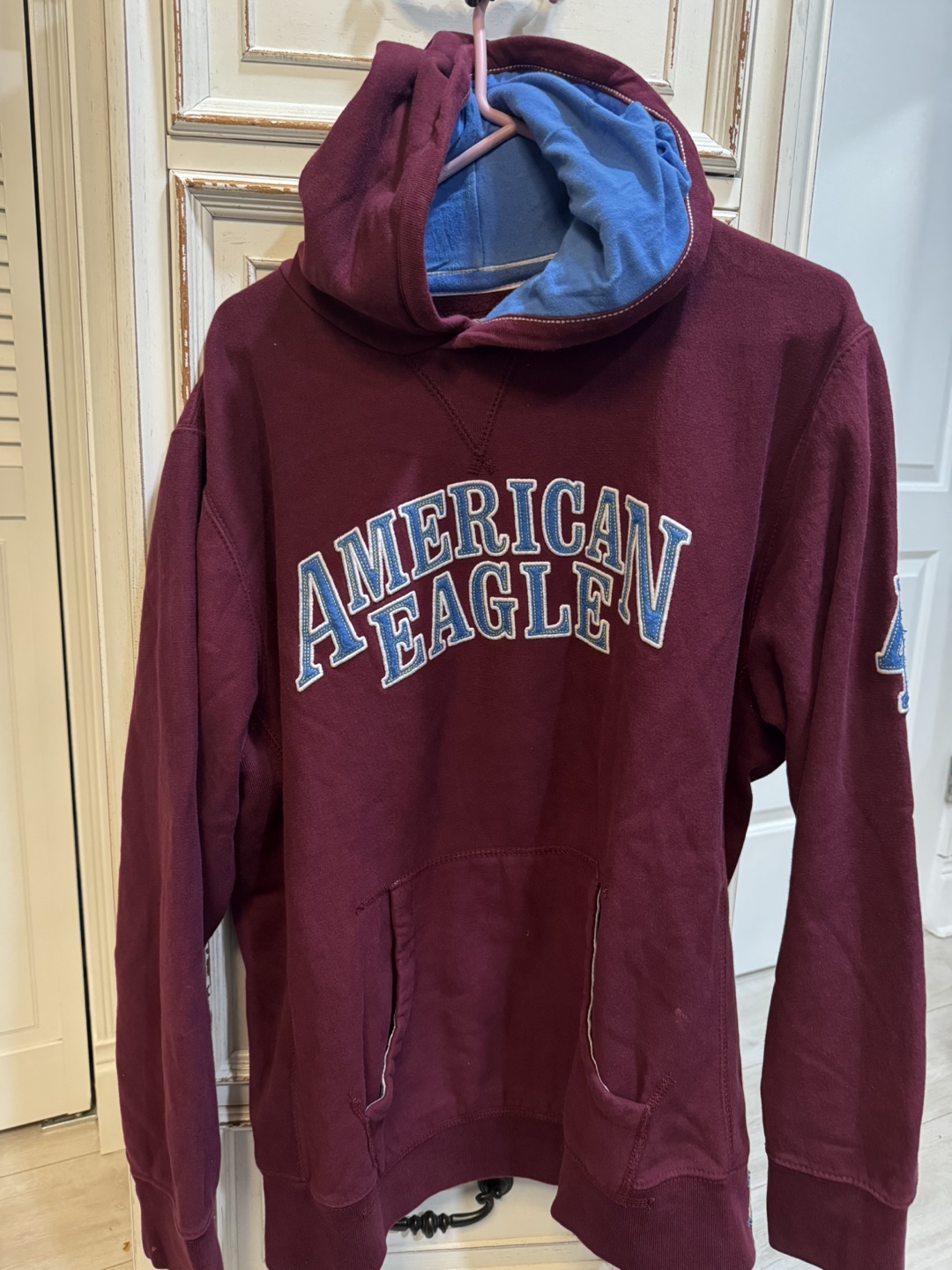 American Eagle Maroon  Hoodie - photo 2