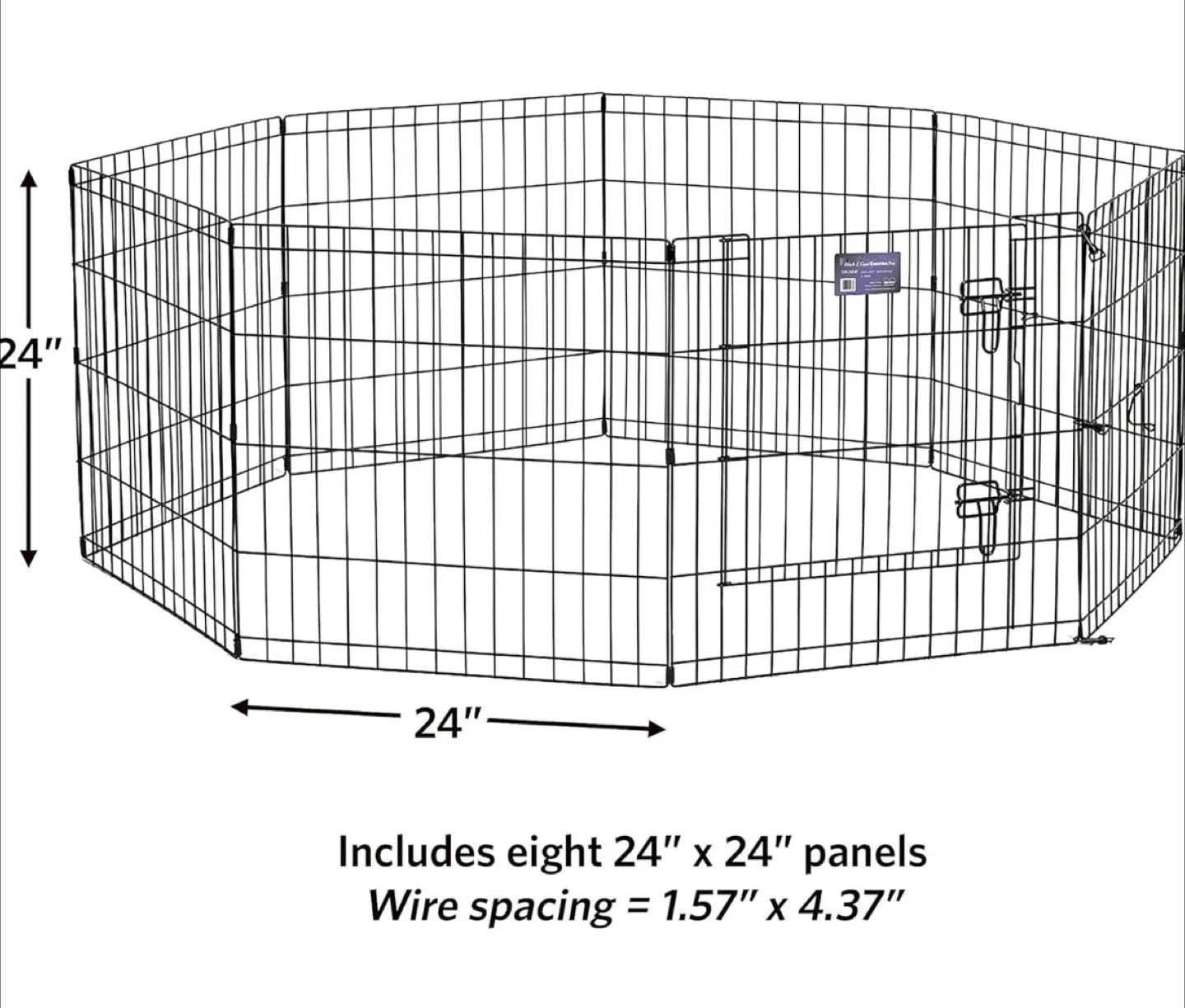 MidWest Foldable Metal Dog Exercise Pen / Pet Playpen thumbnail