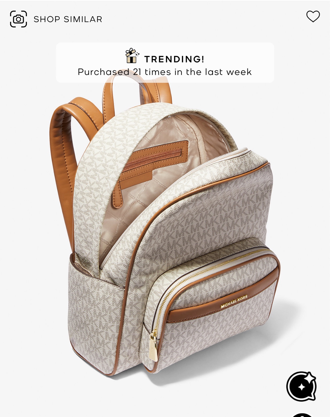 Michael Kors Rhea Zip Backpack - photo 2