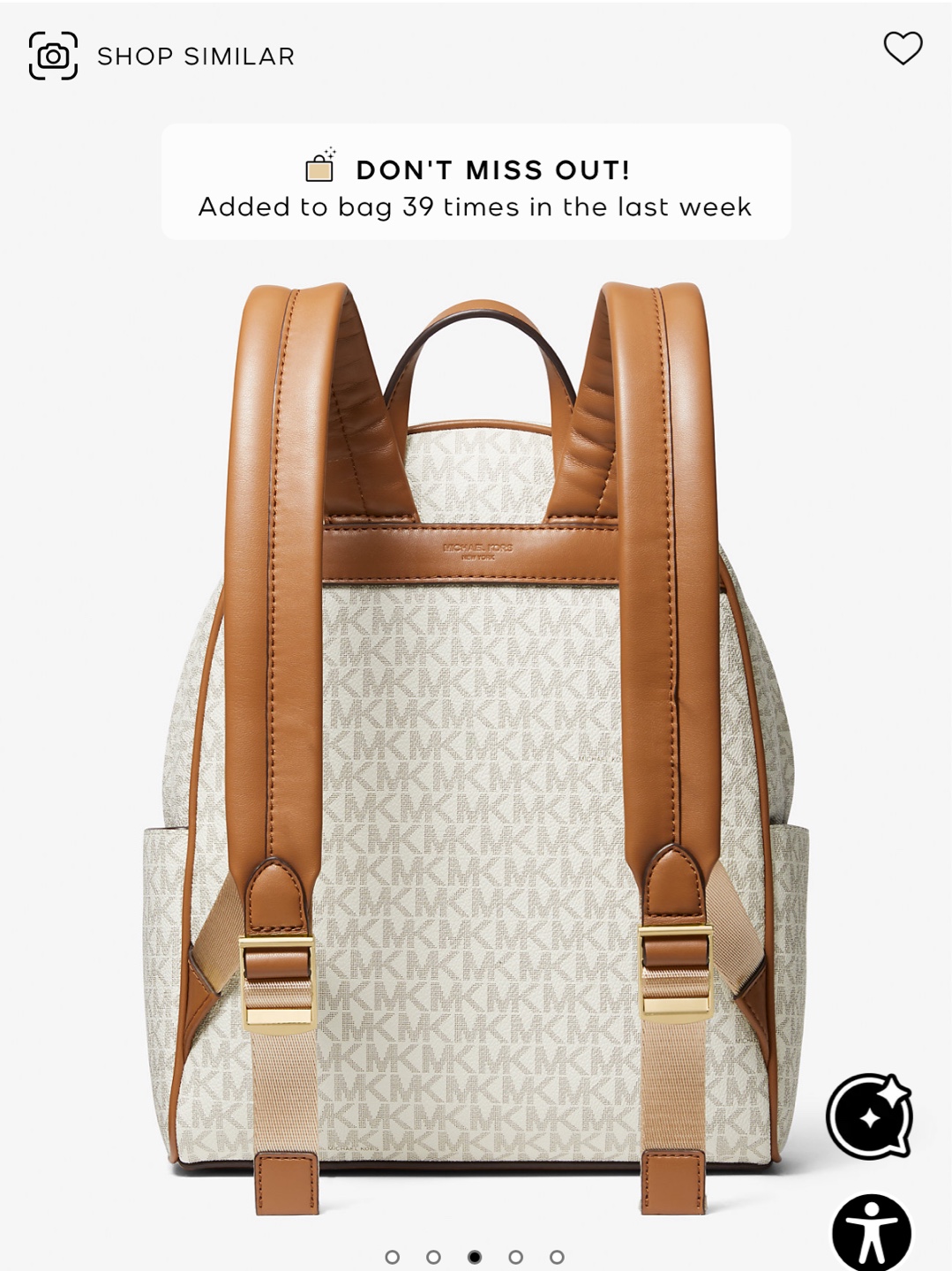 Michael Kors Rhea Zip Backpack - photo 3