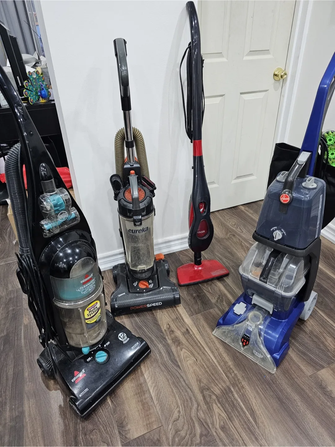 Assorted Vacuum Cleaners - Eureka, Bissell, Haan thumbnail