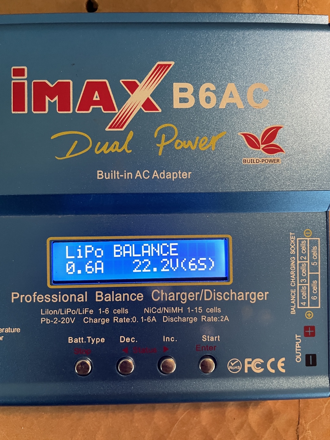 iMAX B6AC Professional Balance Charger/Discharger - photo 4