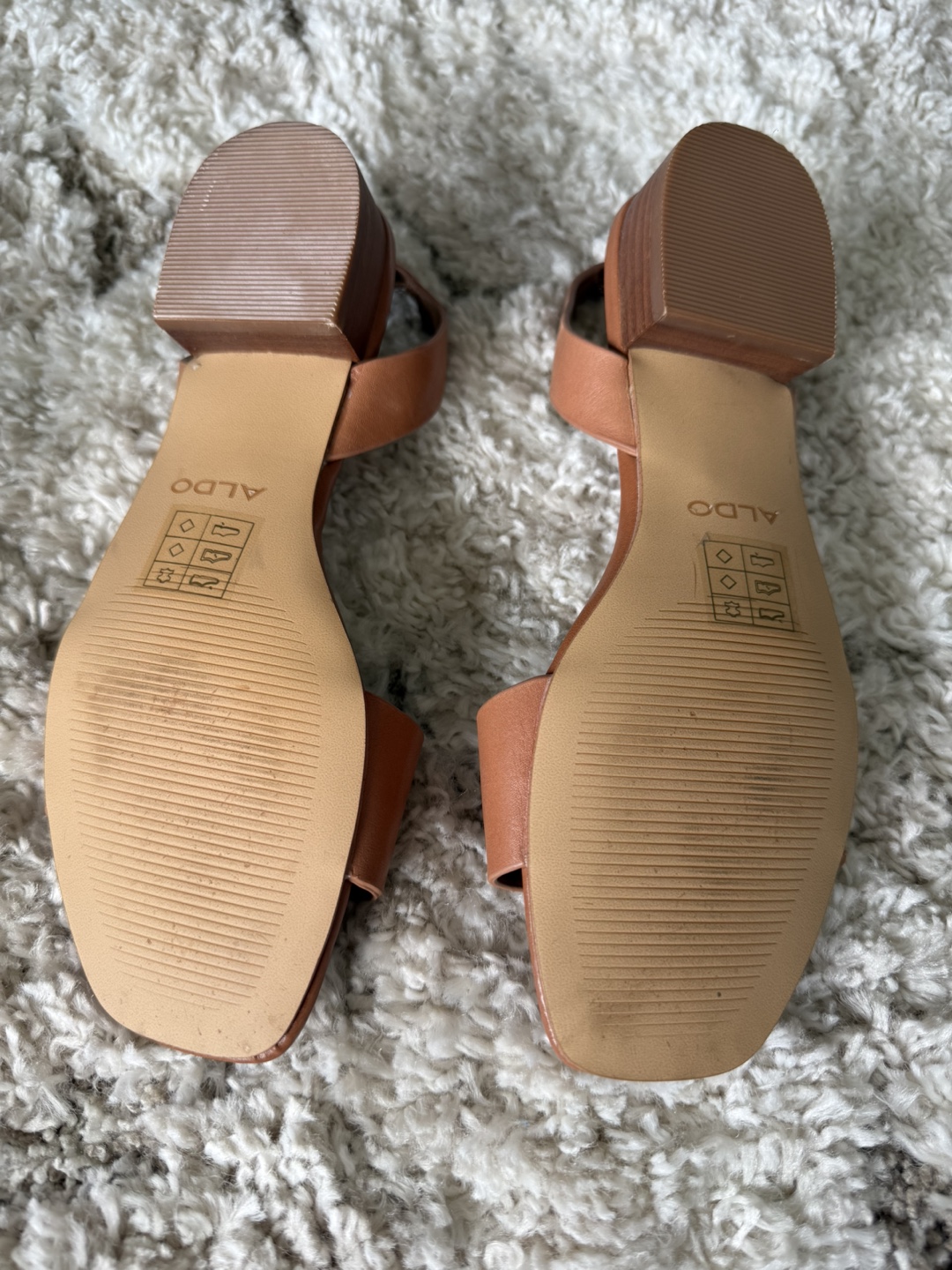 ALDO Brown Leather Sandals - photo 2