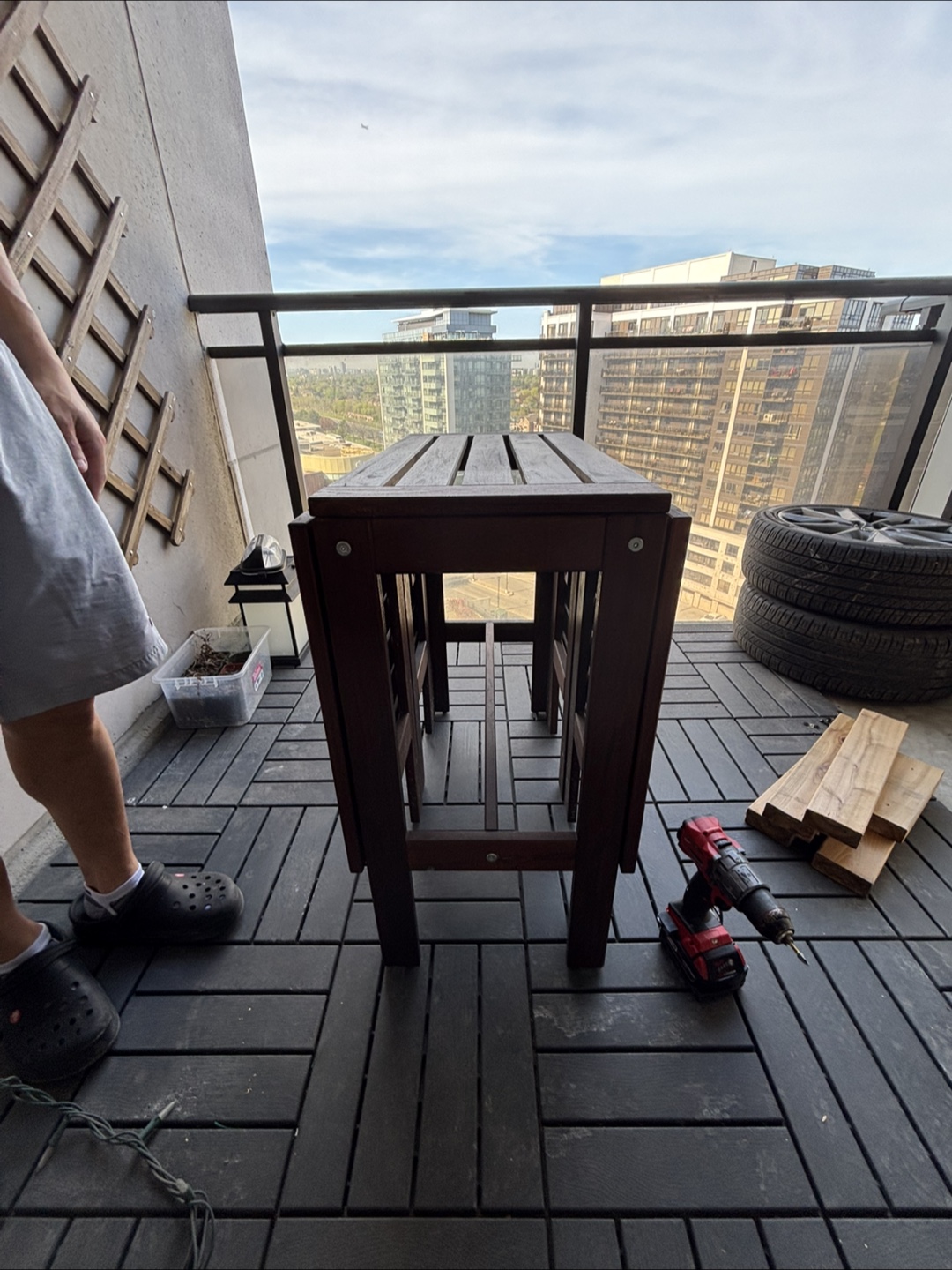 IKEA Outdoor Folding Table - photo 2