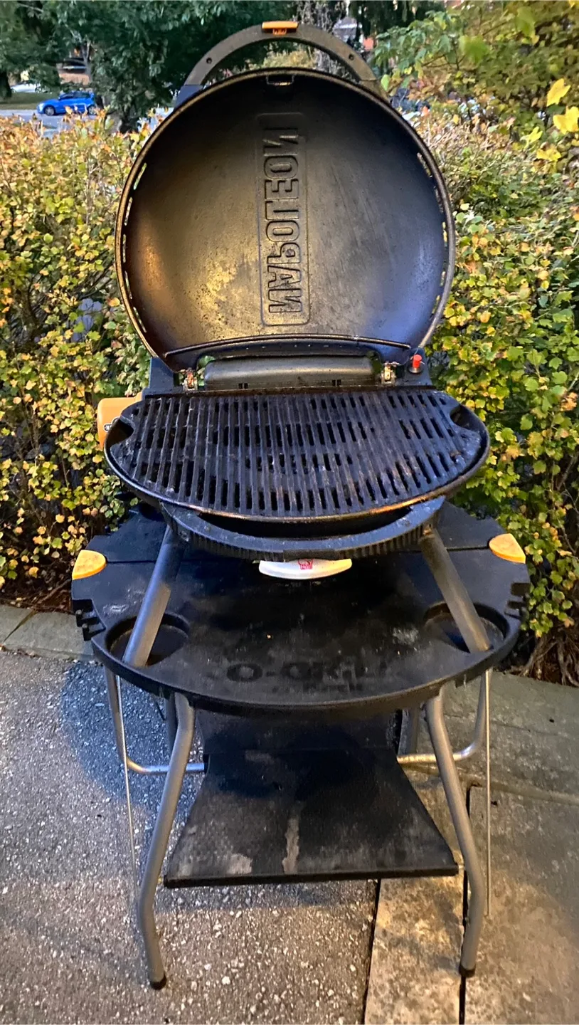 Napoleon Travel Q Portable Gas and Grill with Foldable Stand image indicator(2)