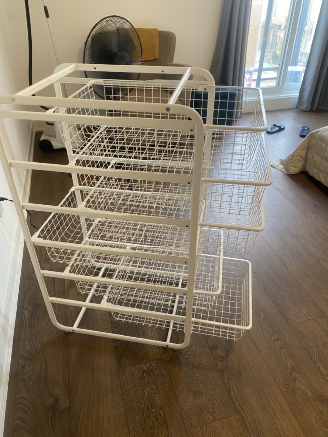White 6 drawer Storage organizer - photo 2