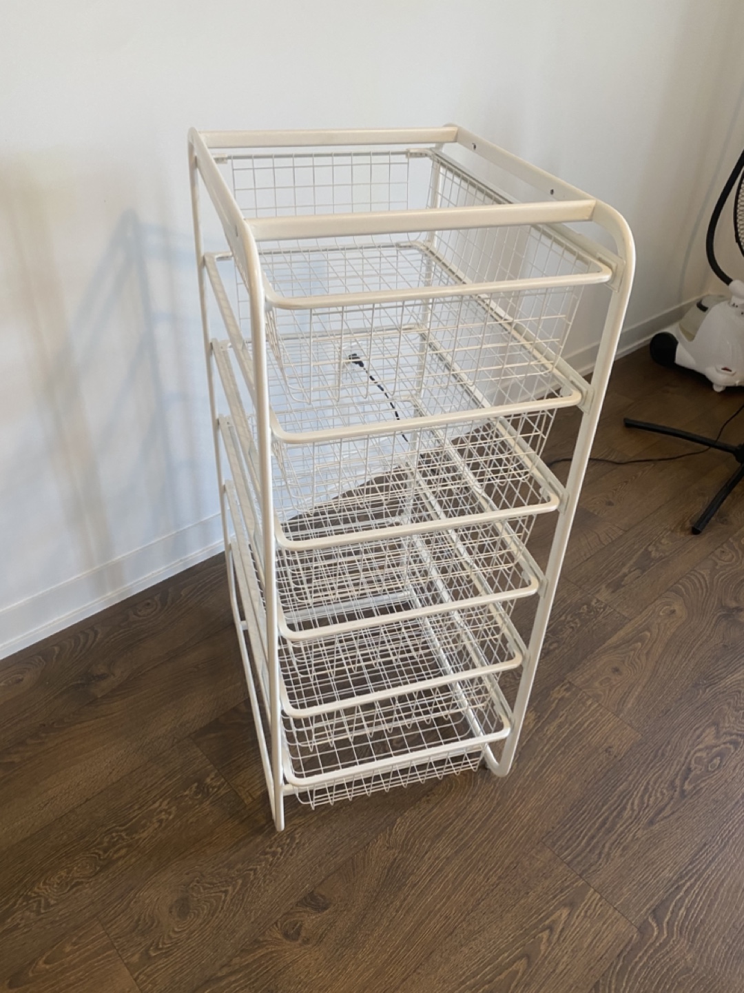 White 6 drawer Storage organizer