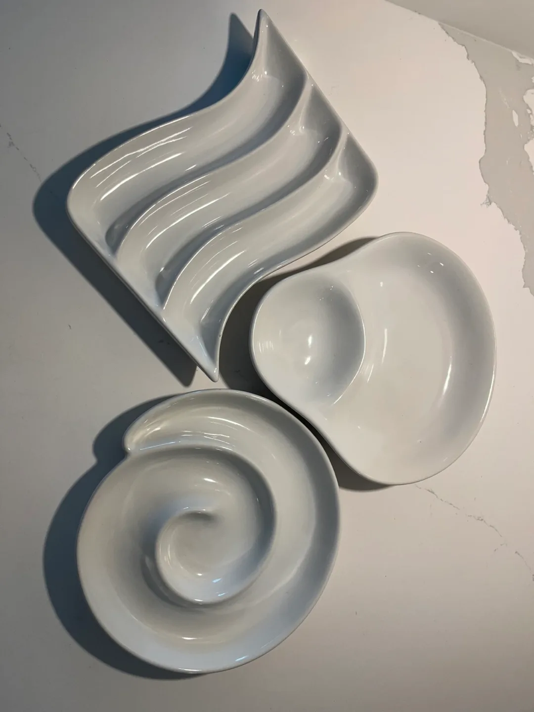 Set of 3 Unique Studio Nova Porcelain Dishes image indicator(3)