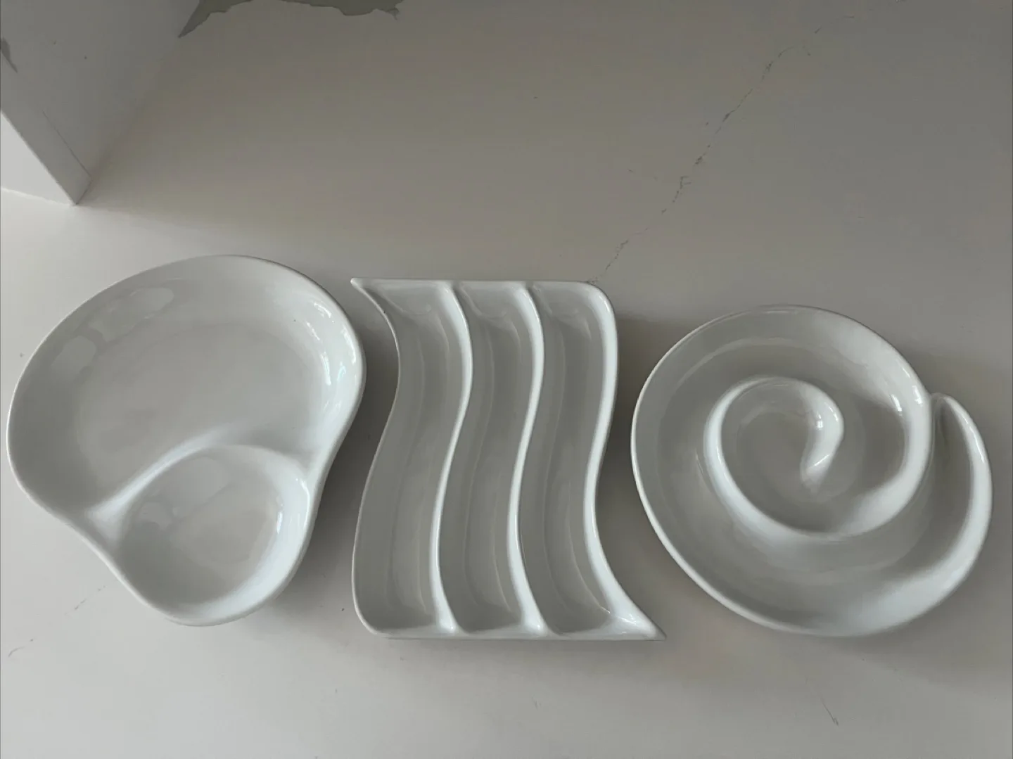 Set of 3 Unique Studio Nova Porcelain Dishes thumbnail