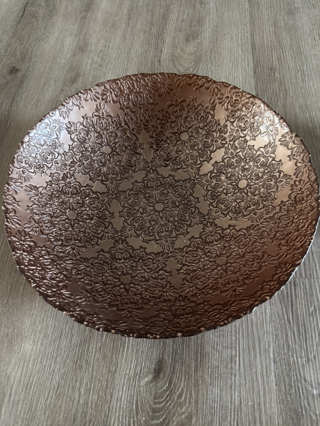 Rose Gold Decorative Bowl