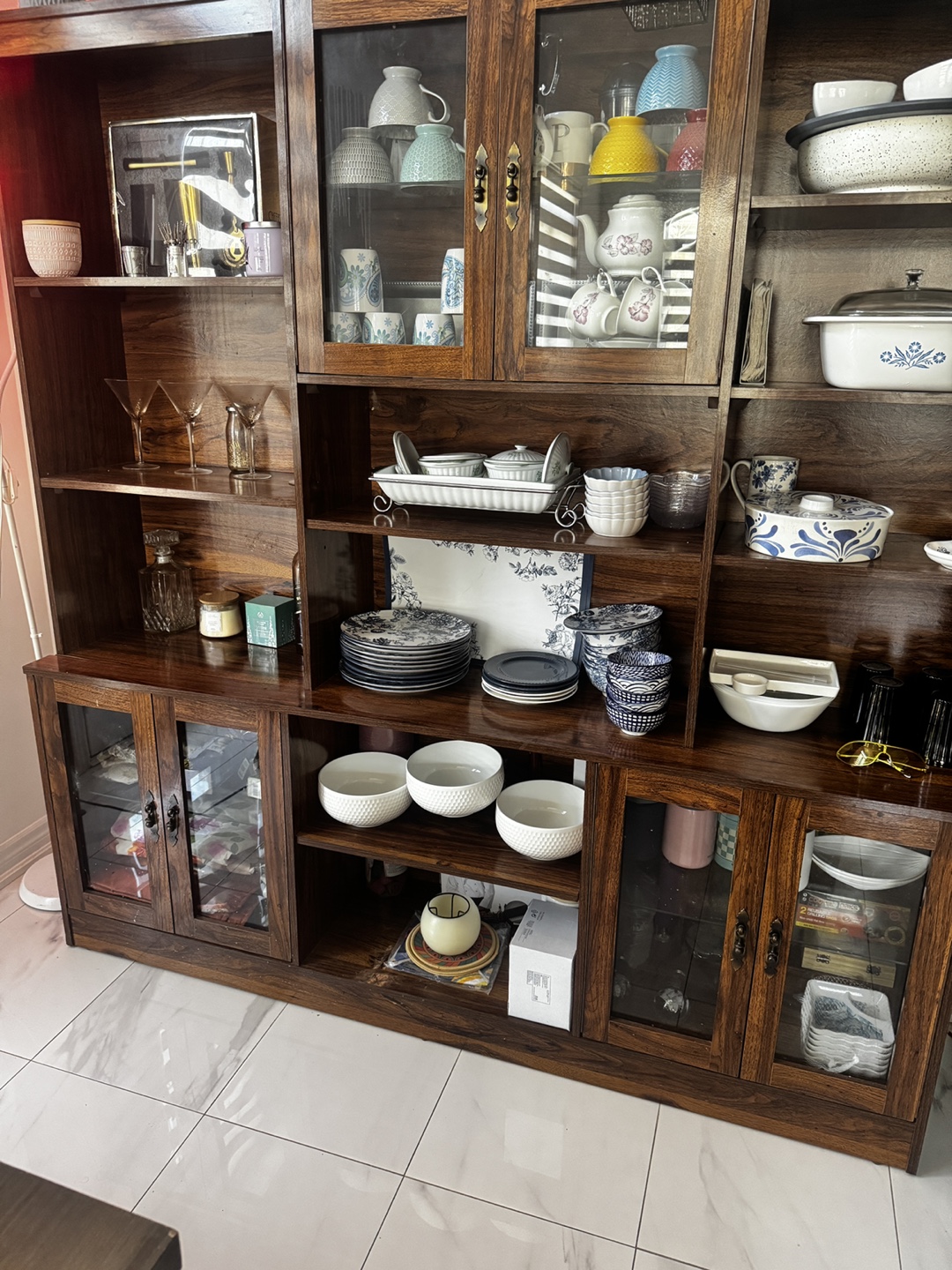 Large Wooden Display Cabinet - photo 3