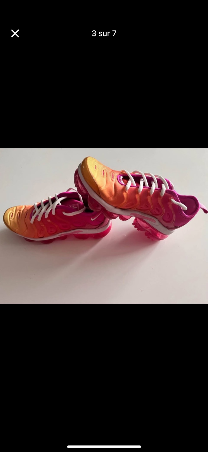 Nike Vapormax Plus Women's Running Shoes - Sunset Gradient - photo 5