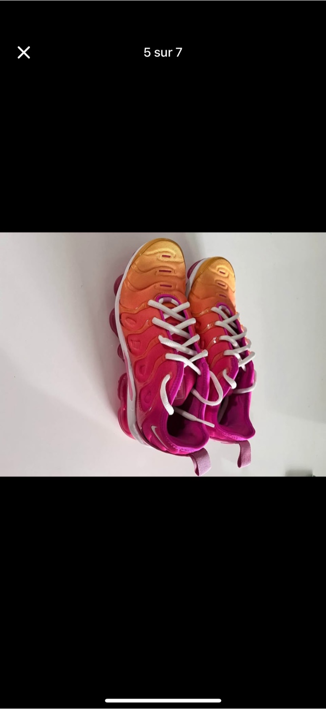 Nike Vapormax Plus Women's Running Shoes - Sunset Gradient - photo 3