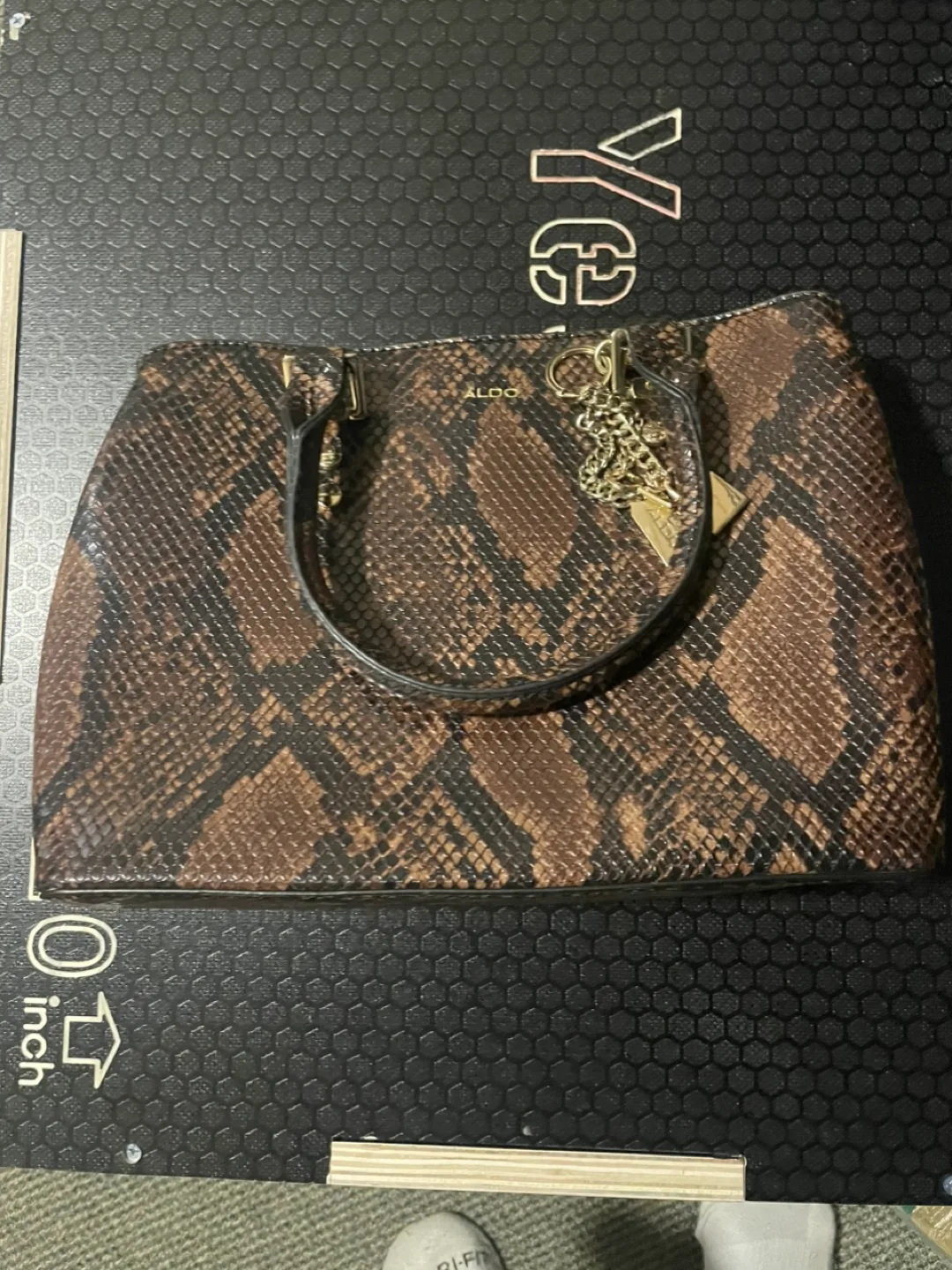 ALDO Snakeskin-Patterned Handbag thumbnail