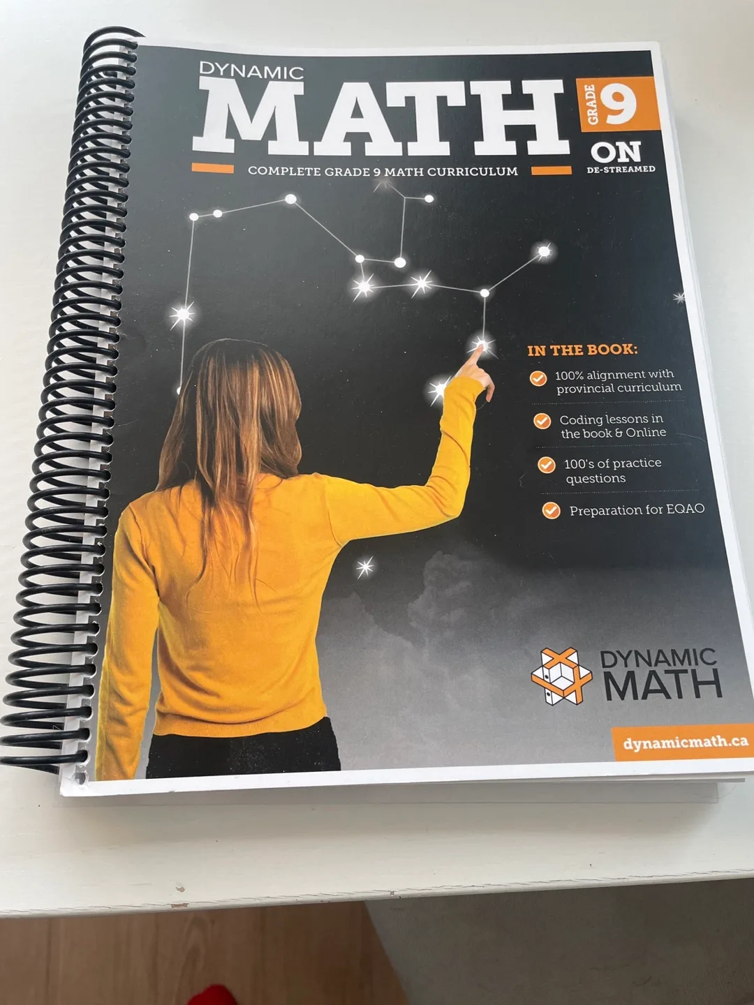 Dynamic Math Grade 9 Textbook & Workbook - Complete Curriculum thumbnail