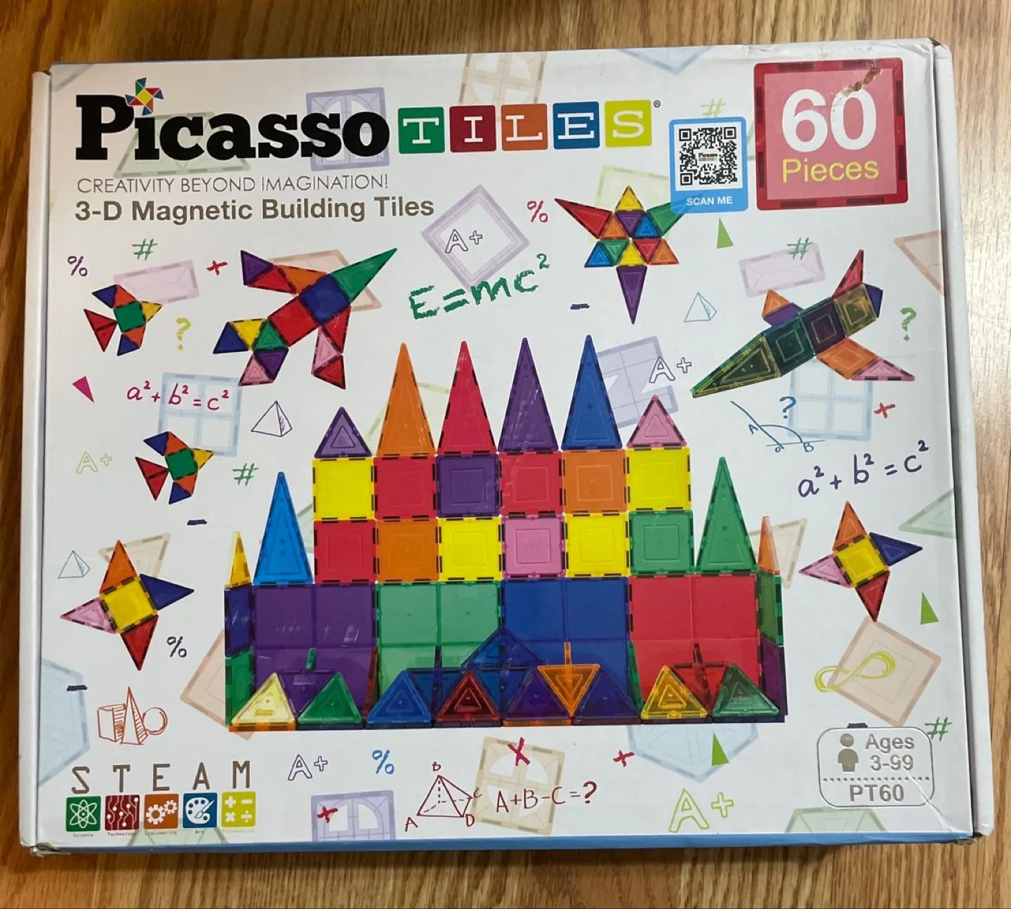 🏒Picasso Tiles and FNJO Magnetic Tiles - 60 Pieces Each image indicator(4)