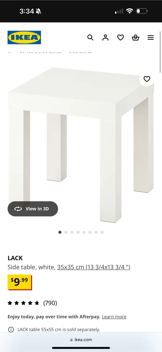 🤍 ikea white lack side table - unopened image indicator(4)