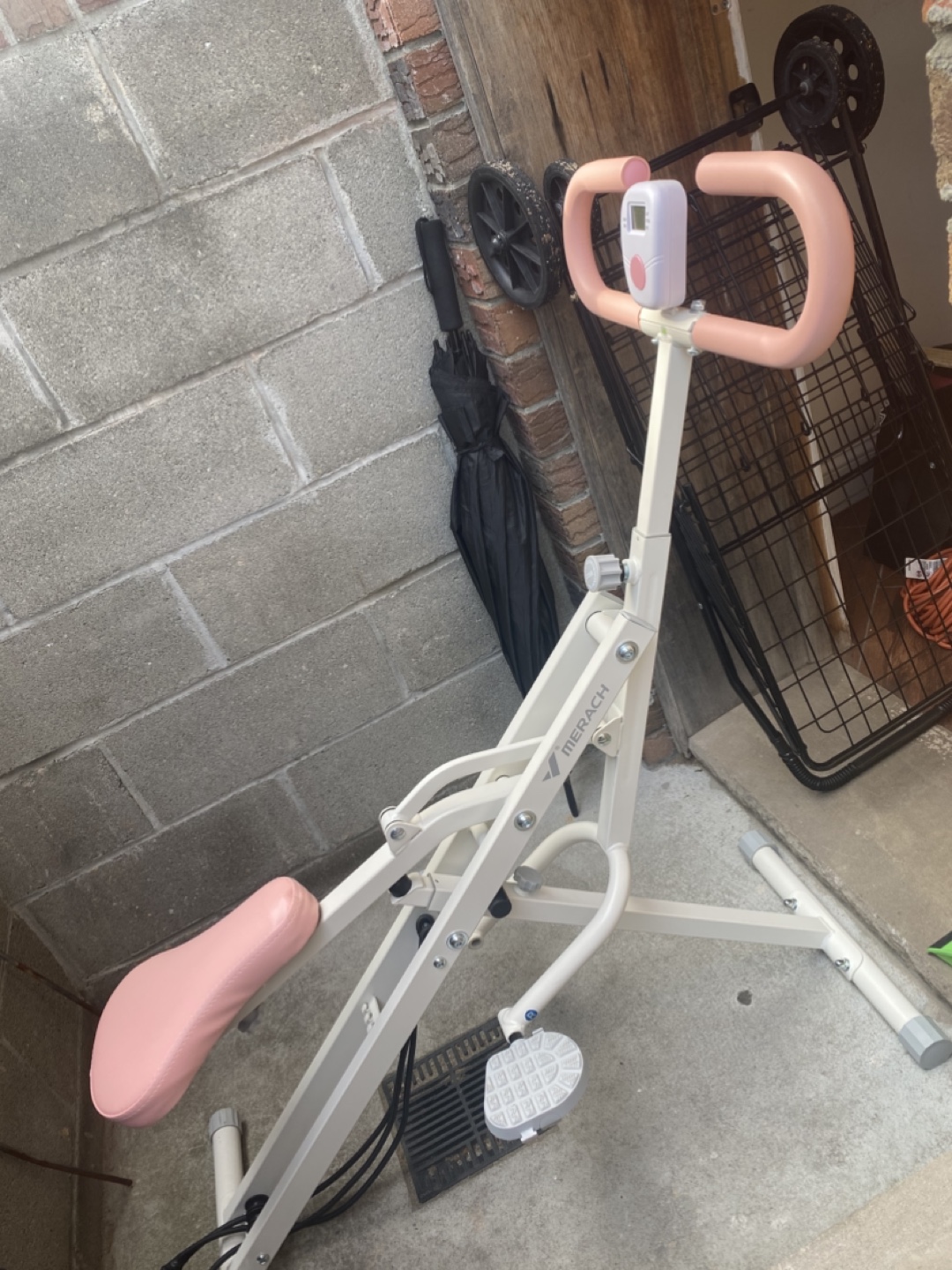 MERACH Pink Pedal Exercise Machine - photo 4