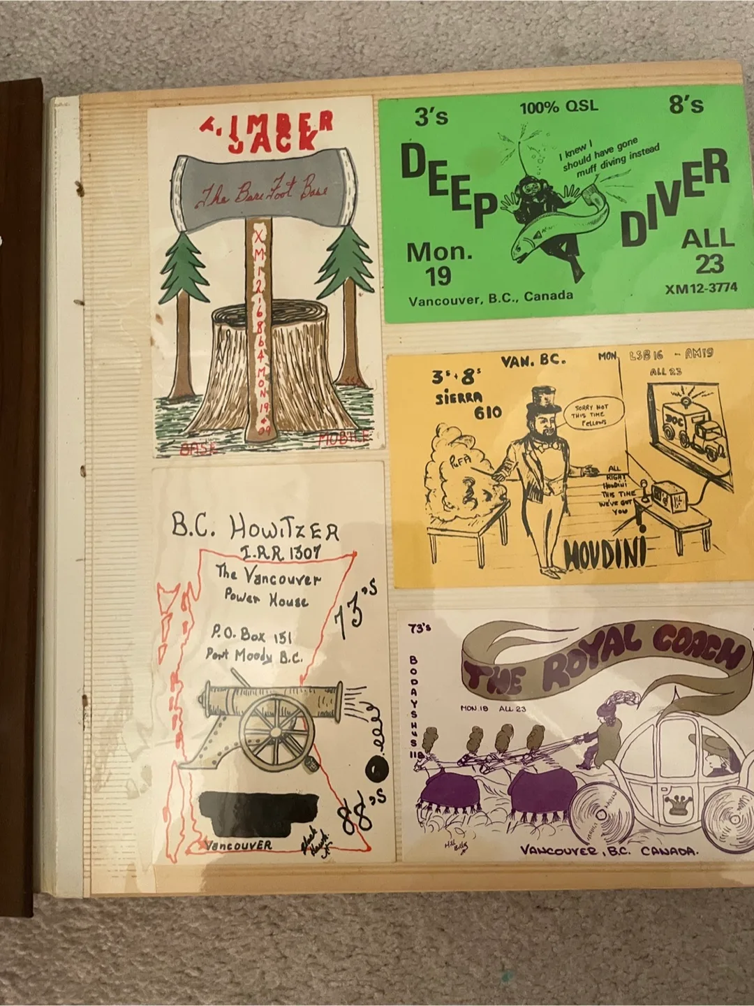 141cards Vintage GSL Cards from British Columbia Album thumbnail
