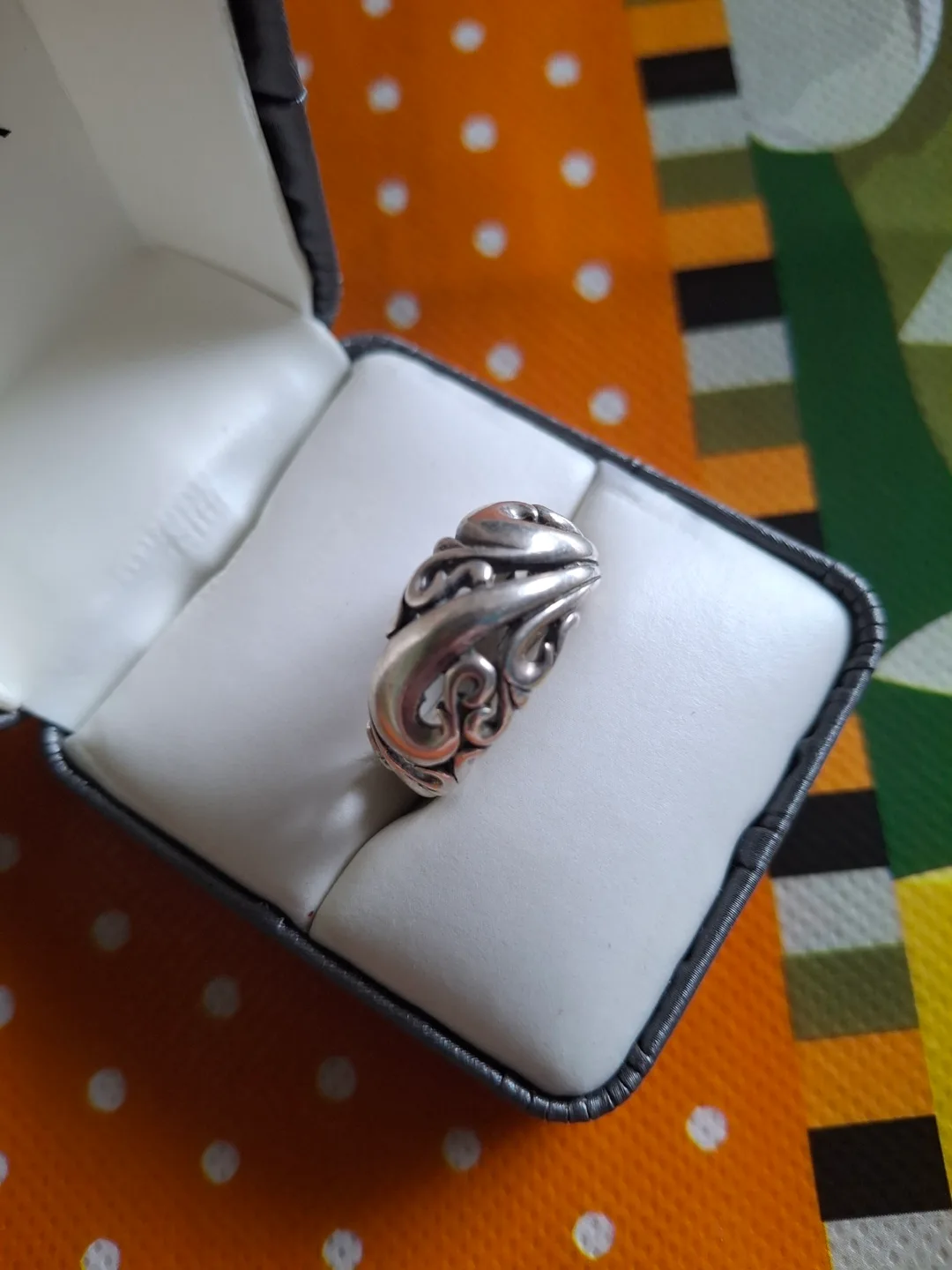 Vintage 925 silver ring image indicator(3)