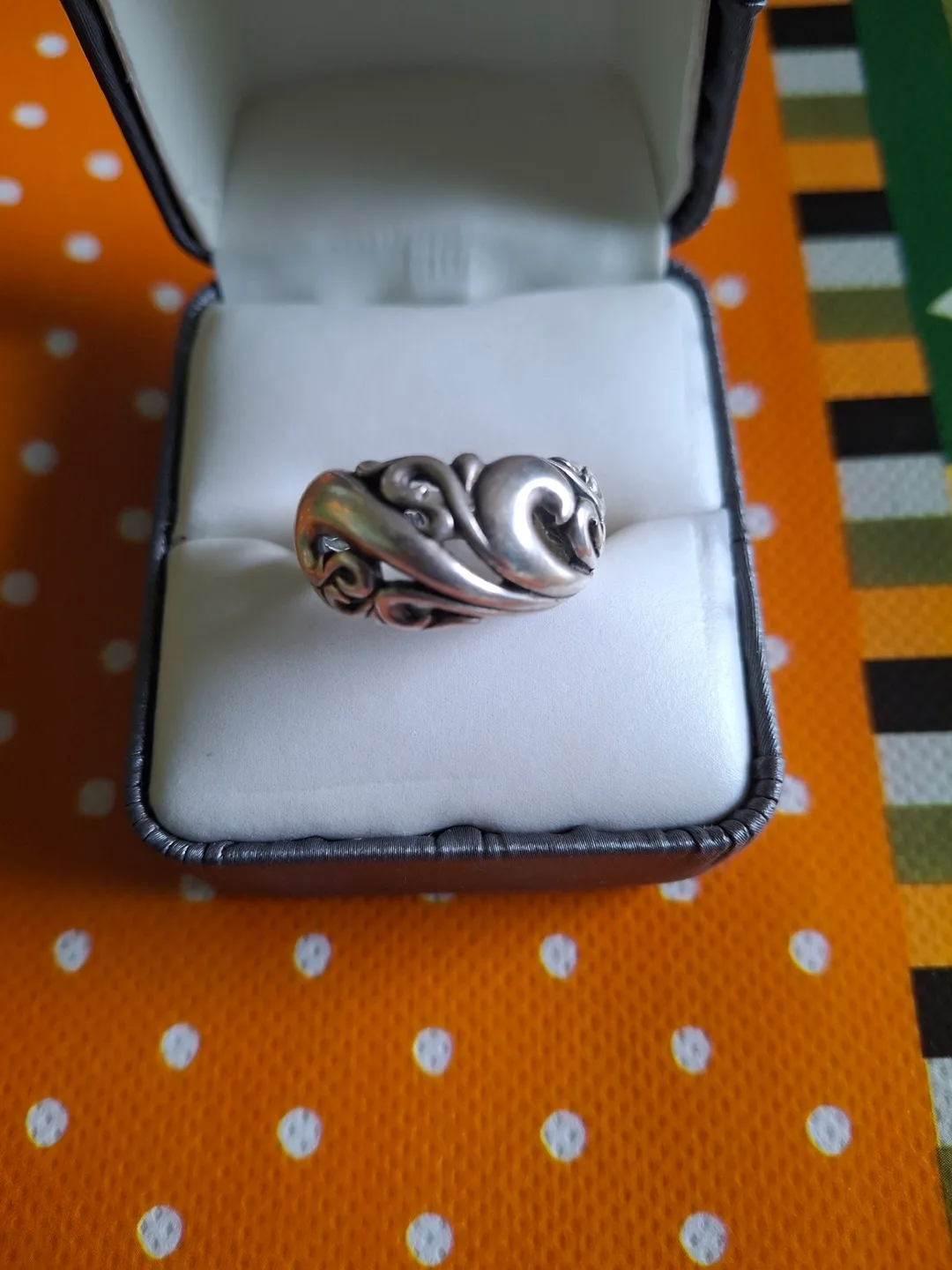 Vintage 925 silver ring image indicator(4)