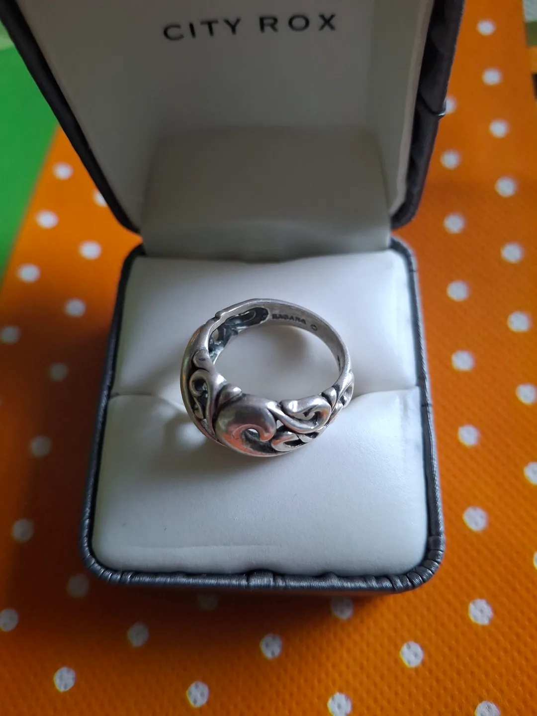 Vintage 925 silver ring image indicator(2)