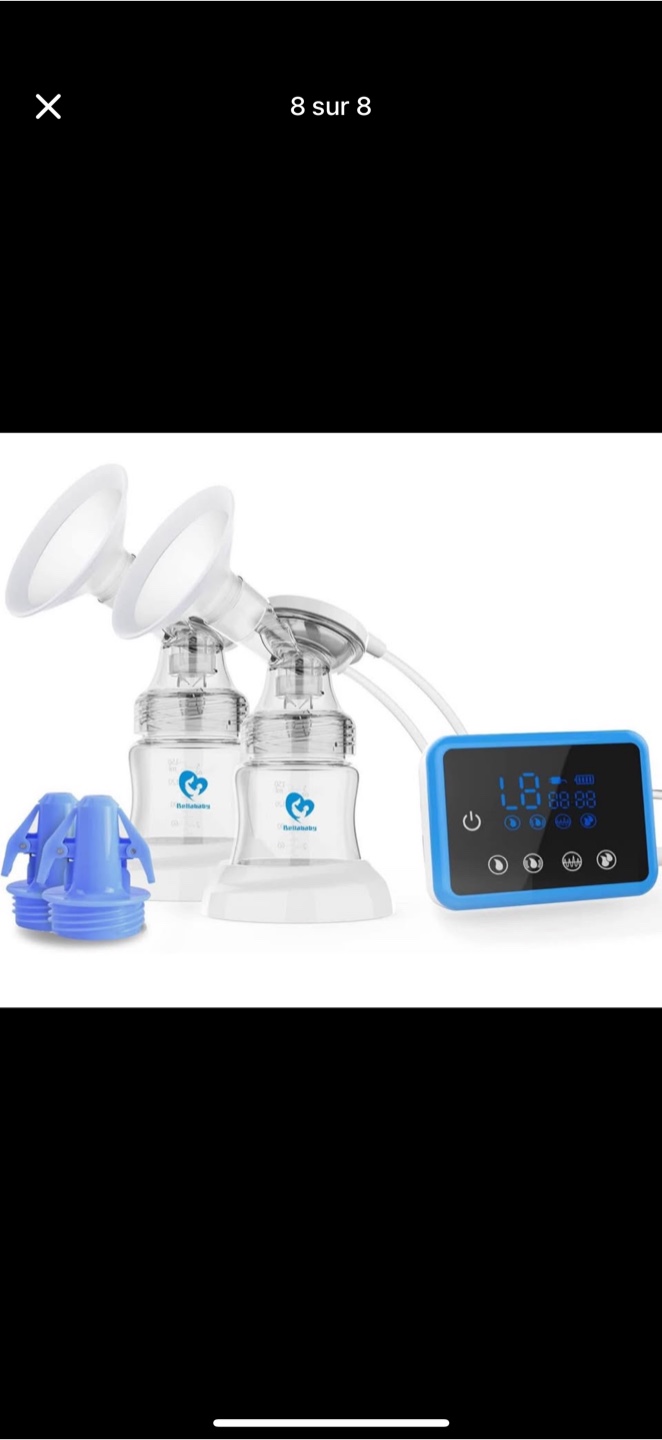 Mom's Good Helper Double Electric Breast Pump with Accessories