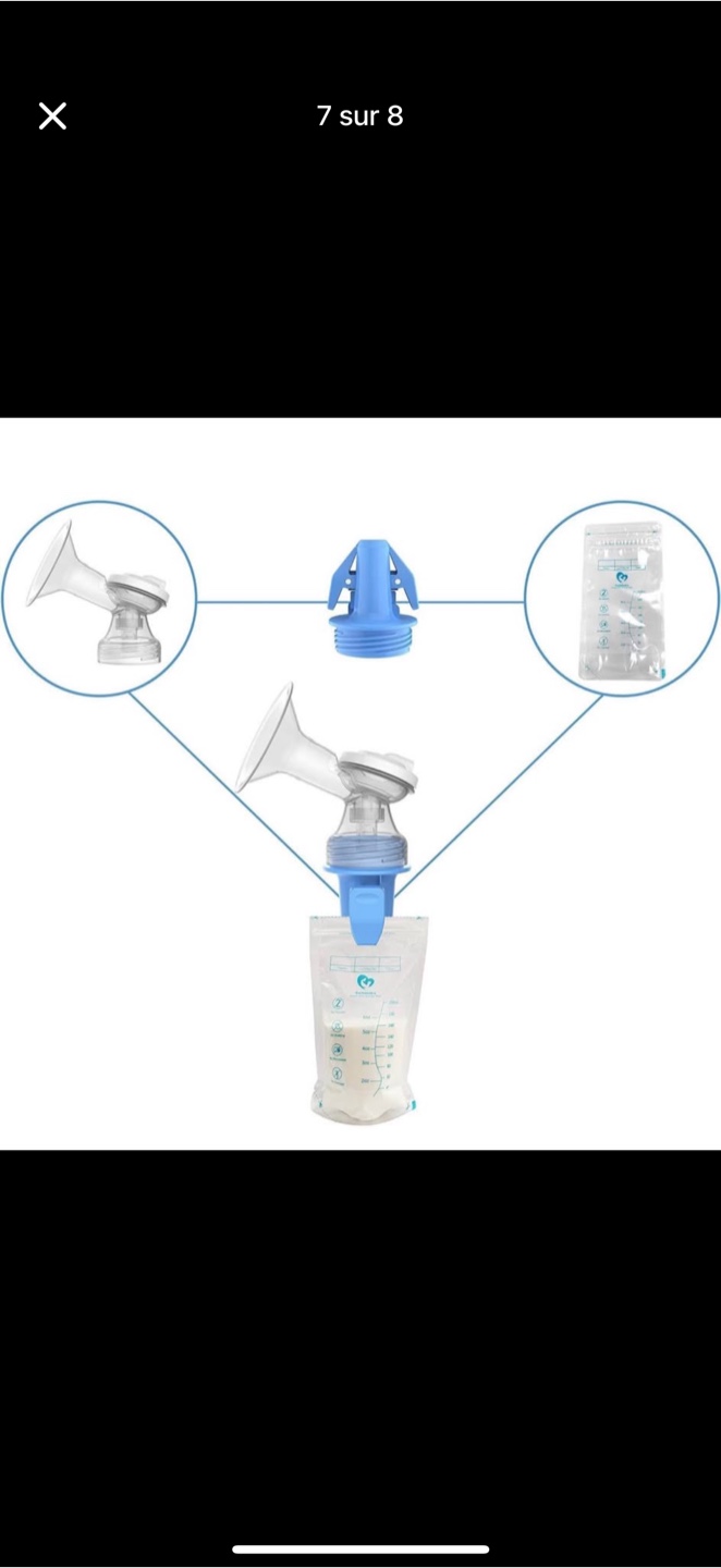 Mom's Good Helper Double Electric Breast Pump with Accessories - photo 2