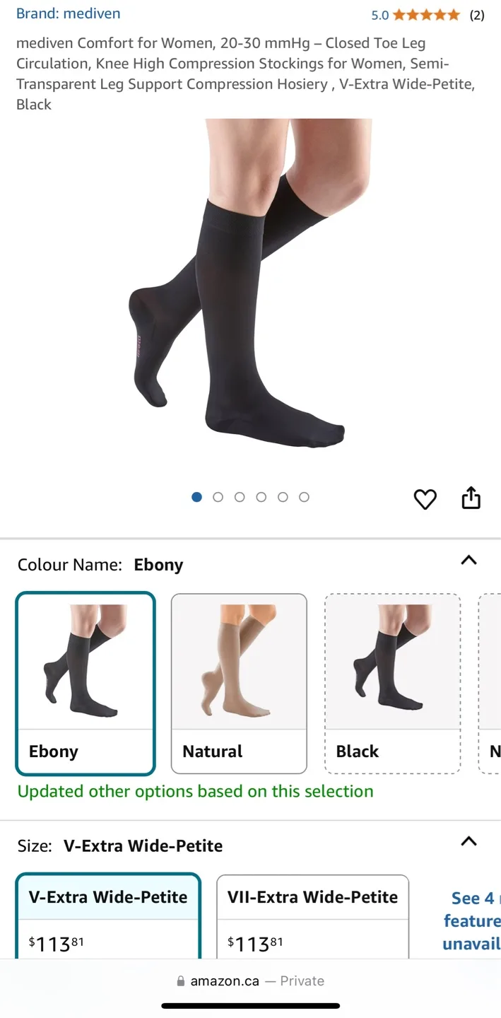 Mediven Active Compression Stockings - Knee High image indicator(2)