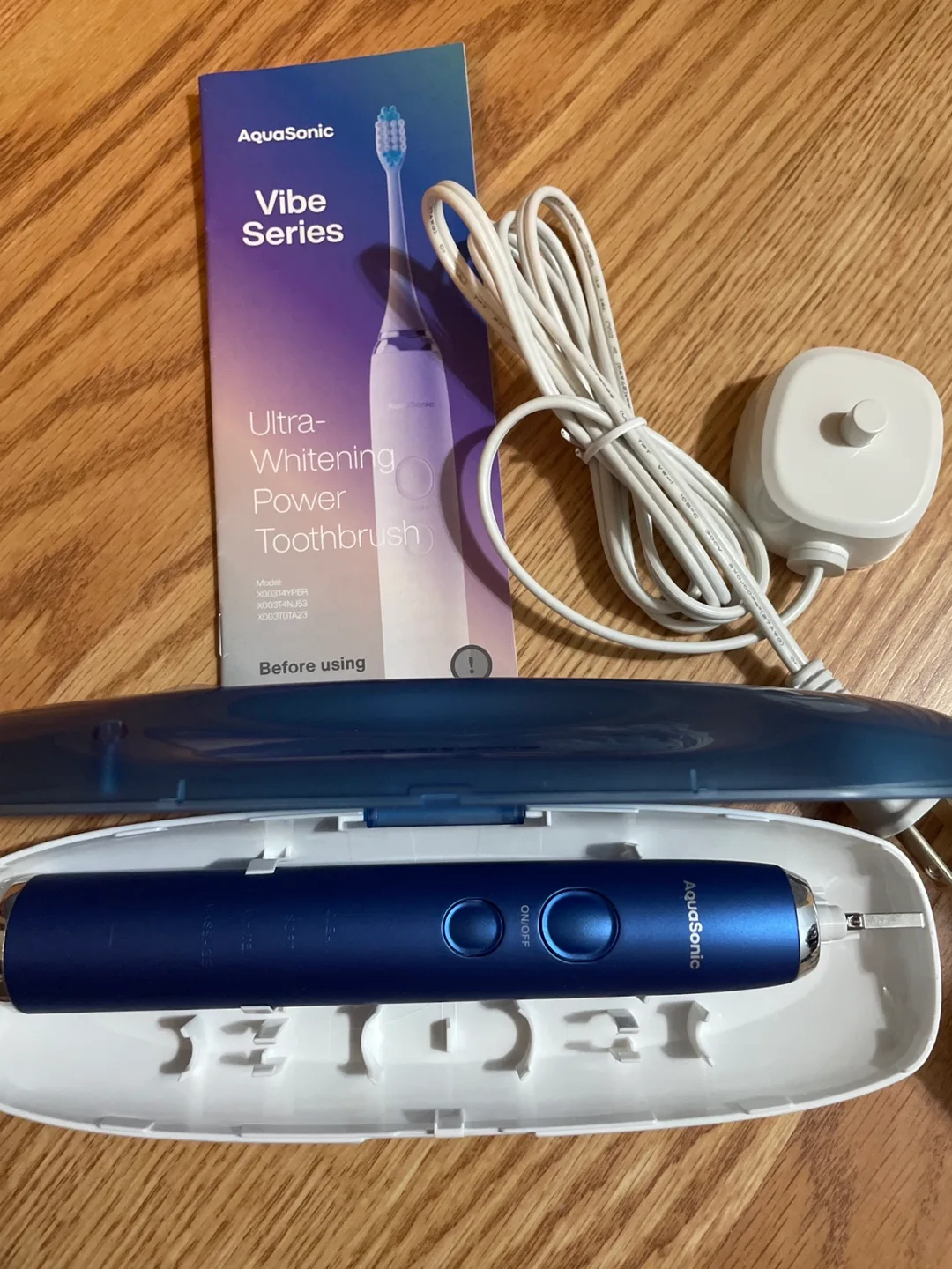 🏒Aquasonic Vibe Series Power Toothbrush - Brand New image indicator(2)