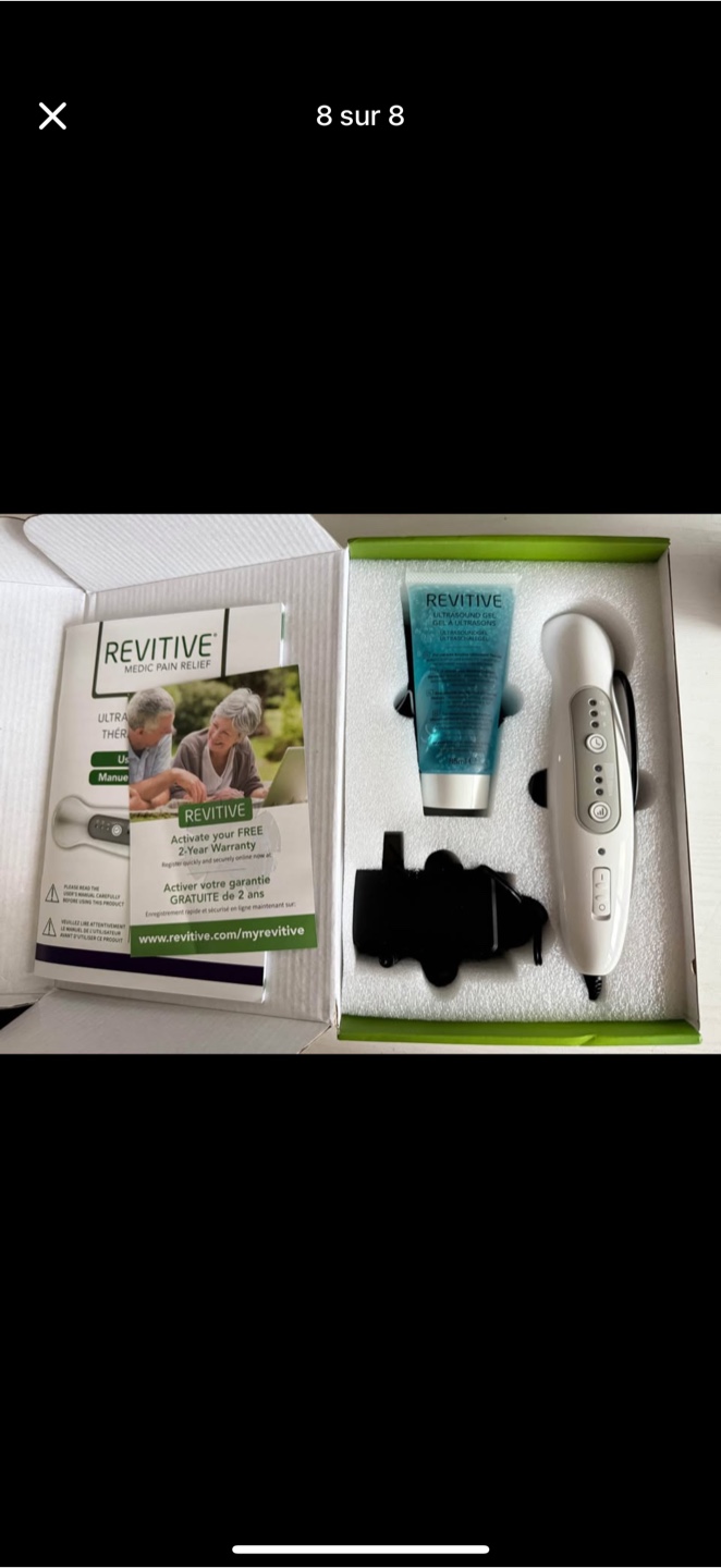 Revitive Medic Pain Relief Ultrasound Therapy Device
