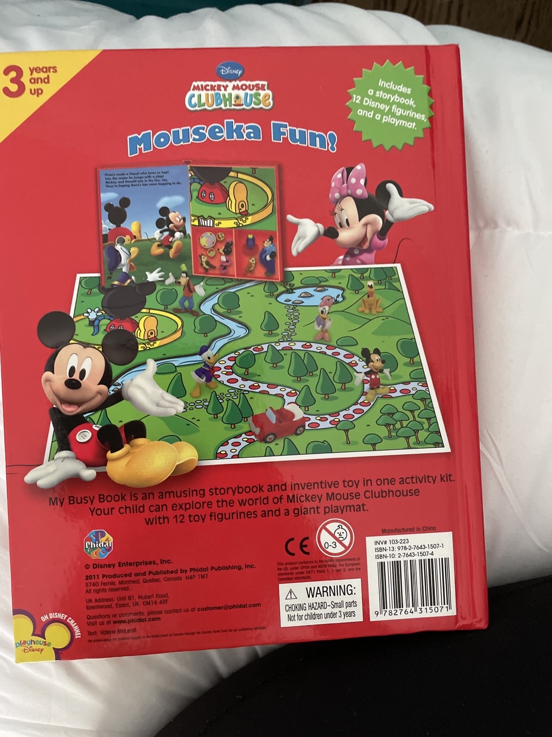 Mickey Mouse Clubhouse Mouseka Fun! My Busy Book - photo 2
