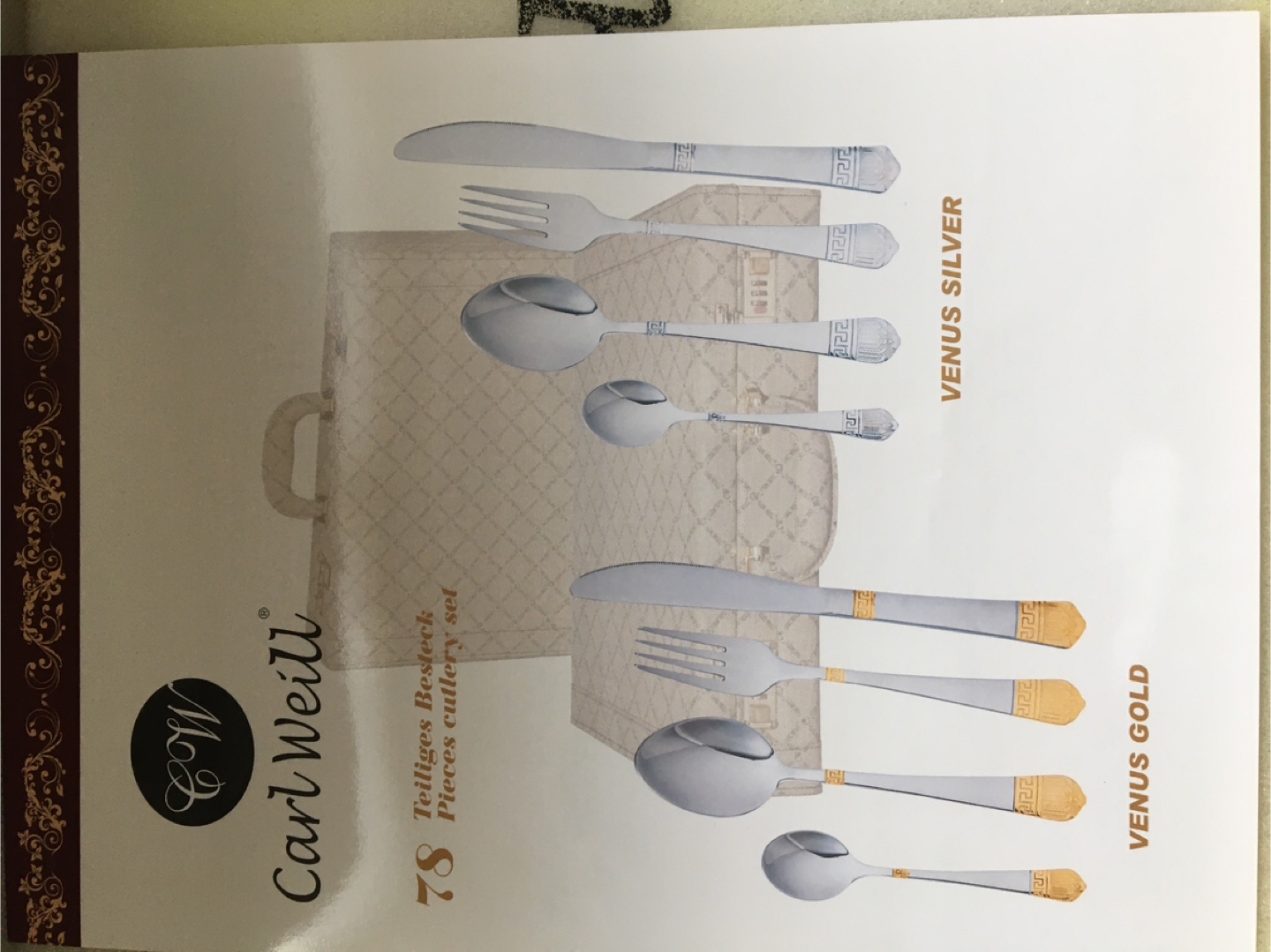 Carl Weill 78-Piece Cutlery Set in Case - photo 4