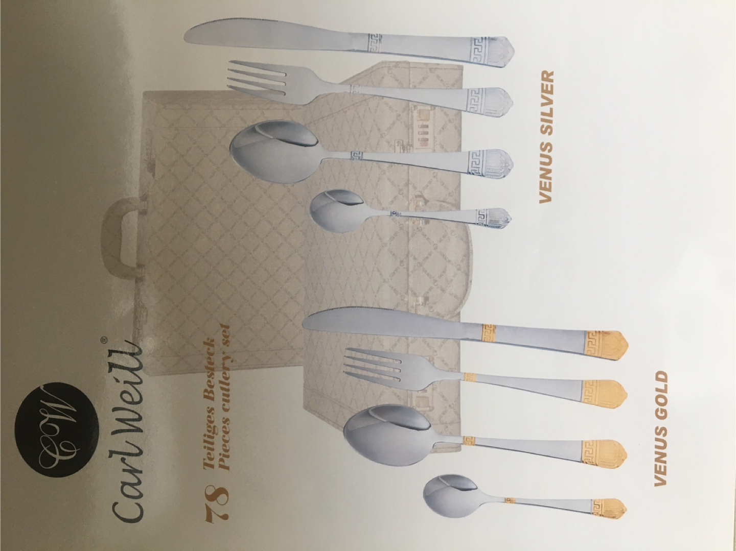 Carl Weill 78-Piece Cutlery Set in Case - photo 2