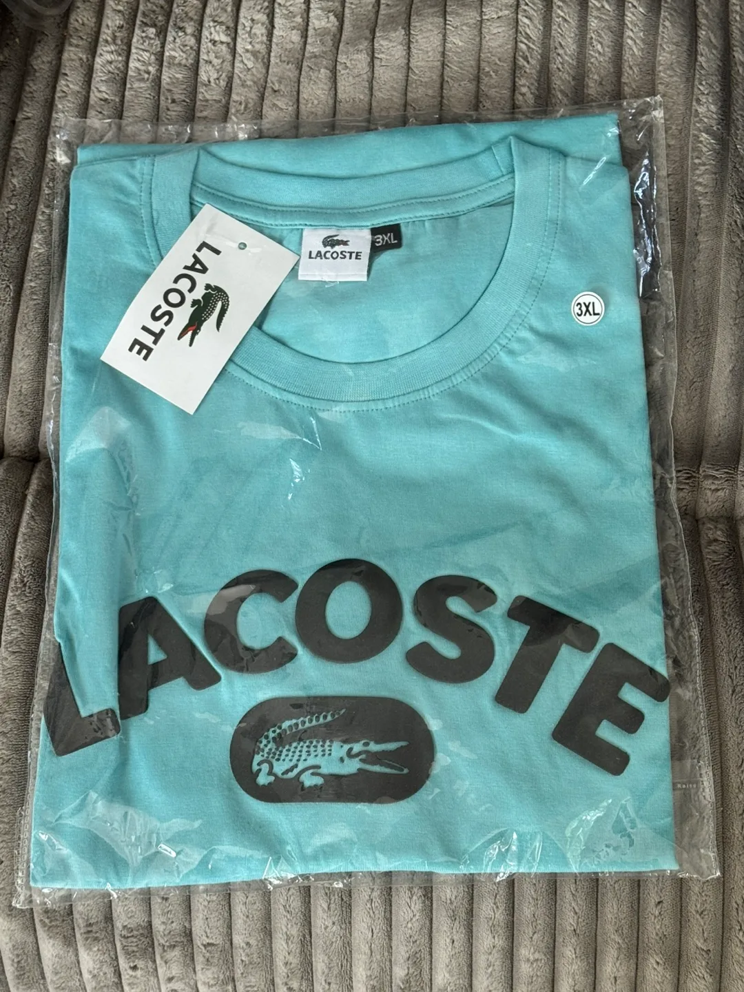 Lacoste Men's 3XL Light Blue T-Shirt thumbnail