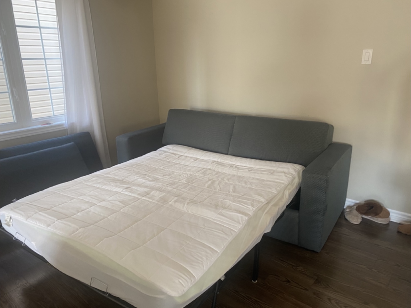Move Out Sale - Grey Sofa Bed - photo 4
