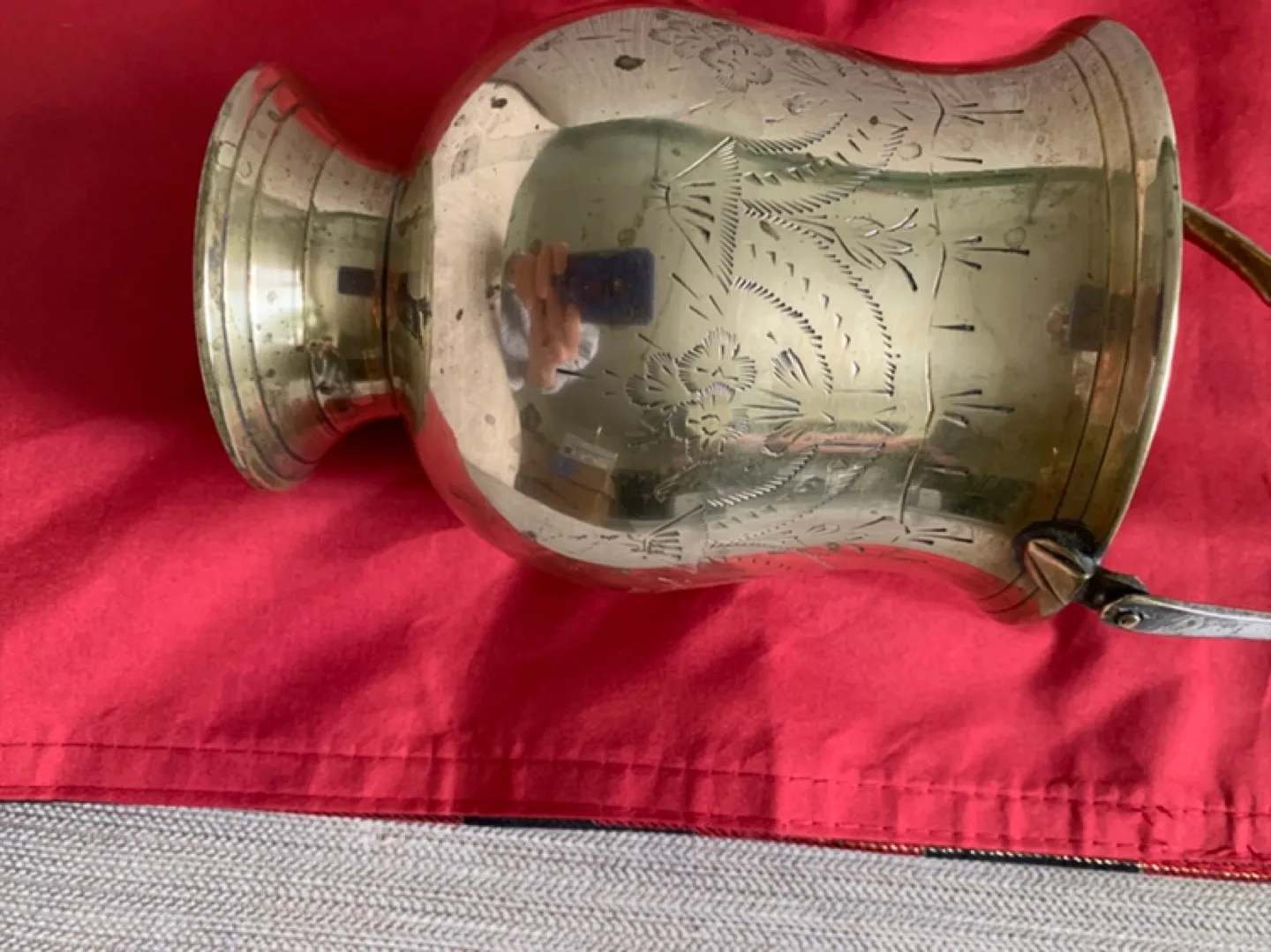 Vintage Brass Bucket image indicator(5)